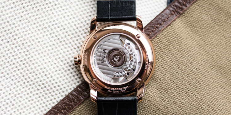 MIDO Baroncelli Heritage - Gehäuseboden