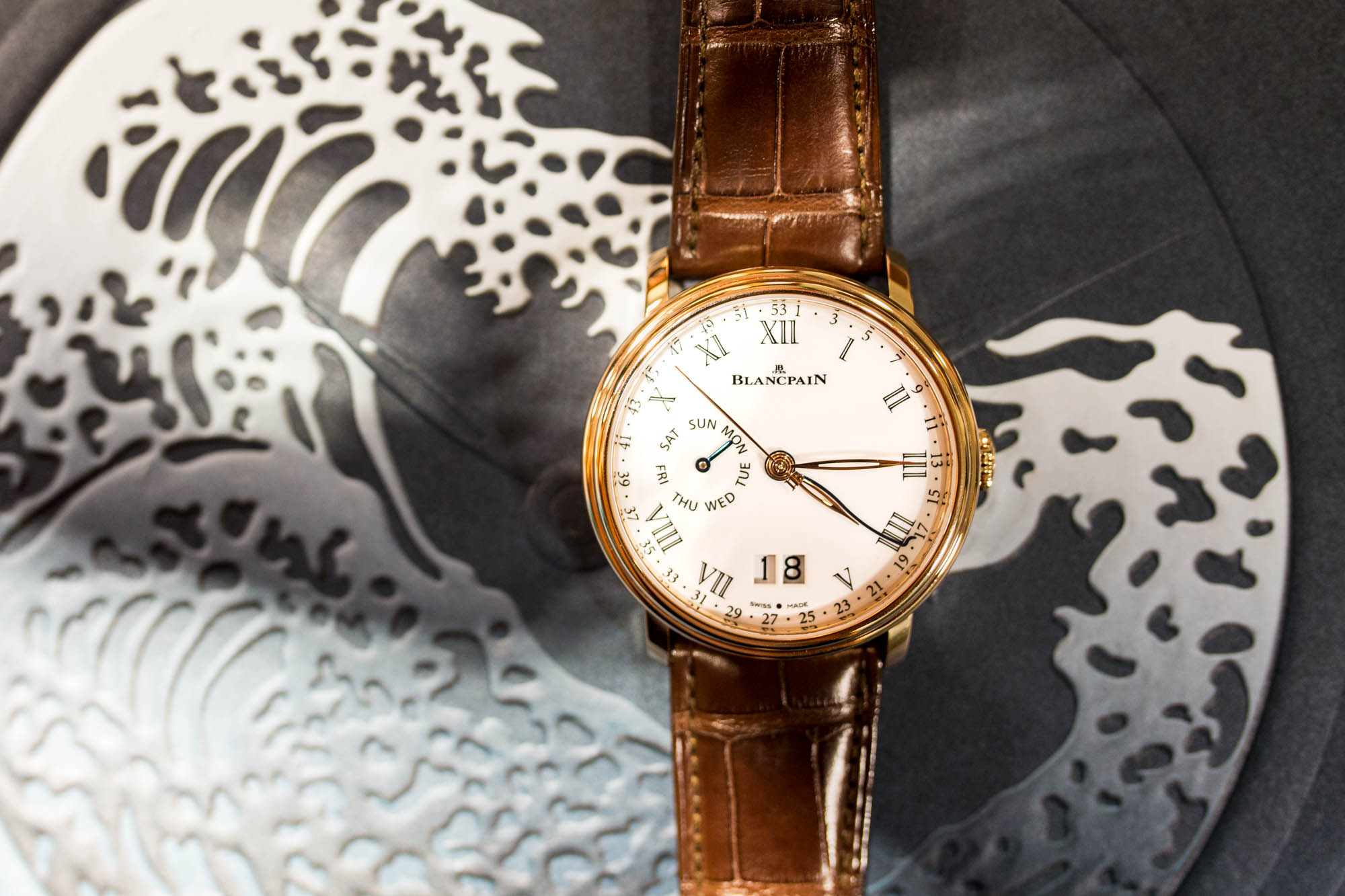 Baselworld 2017 - Blancpain Villeret - Semainier Grande Date