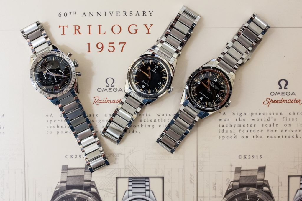 Omega Trilogy - 60th Anniversary 1957 -Baselworld 2017