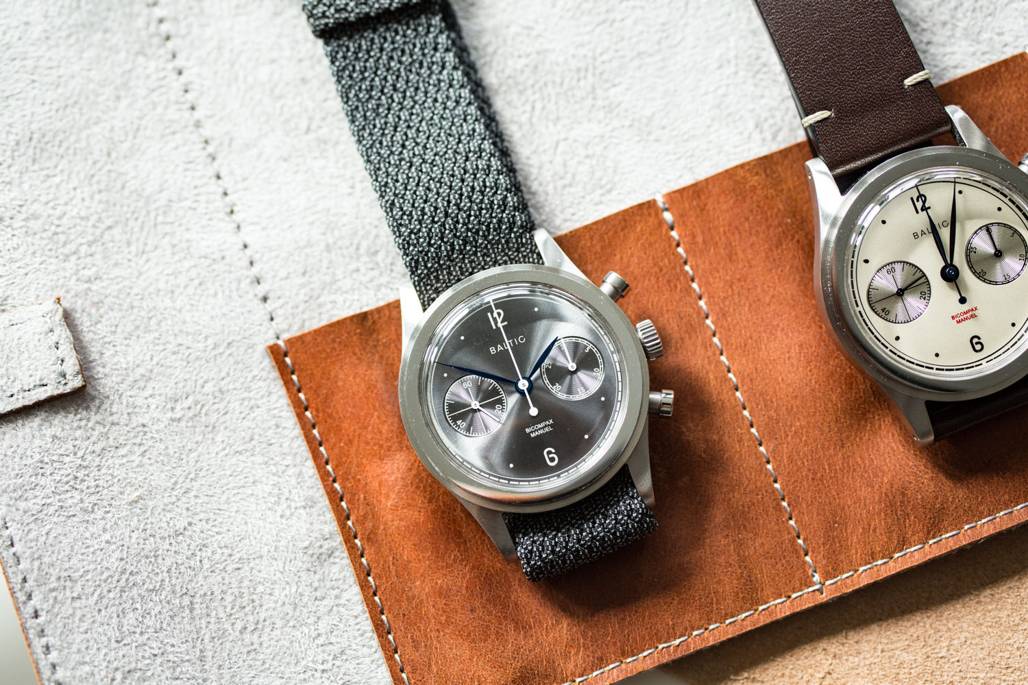 Baltic and Kickstarter - Bi-Compax Chronograph