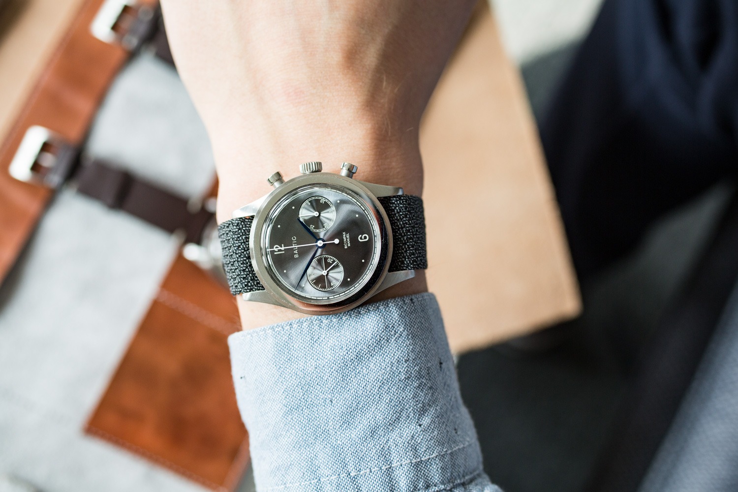 Baltic and Kickstarter - Bi-Compax Chronograph