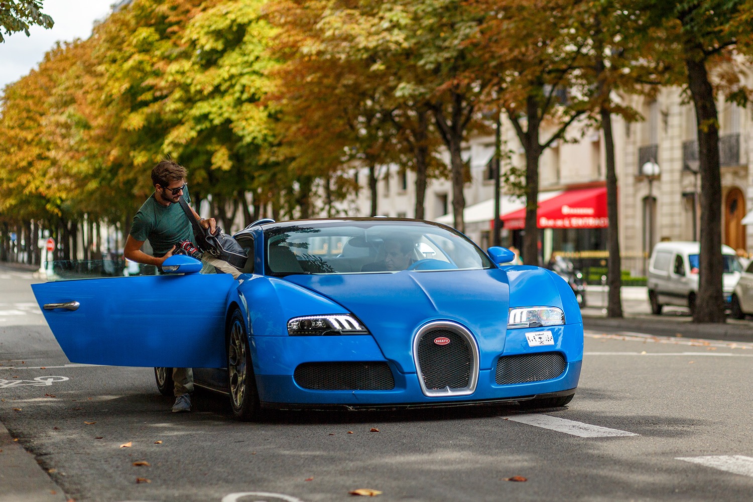 Portrait Kevin Van Campenhout - Bugatti Veyron