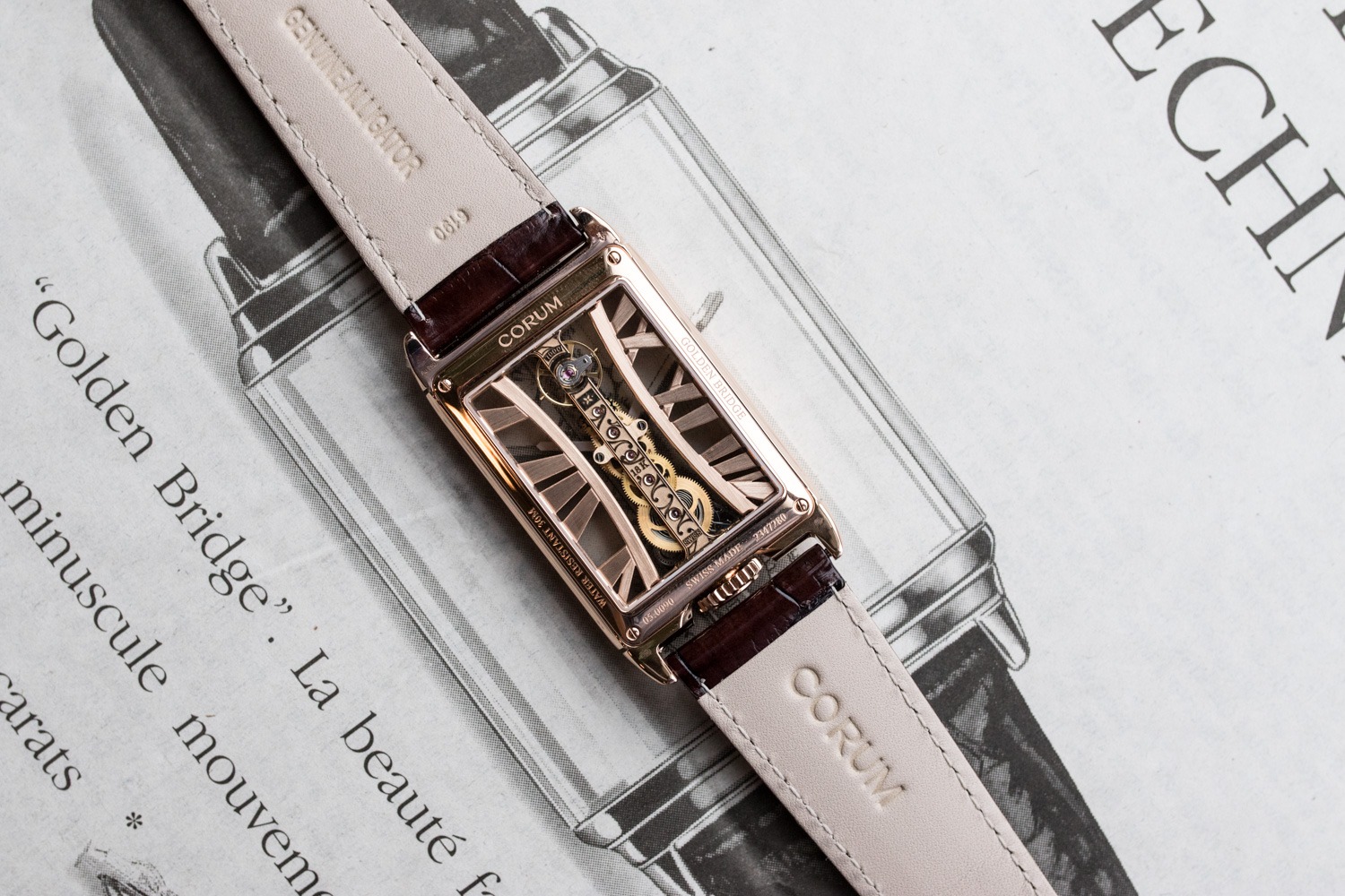 La Manufacture des montres Corum - Corum Golden Bridge