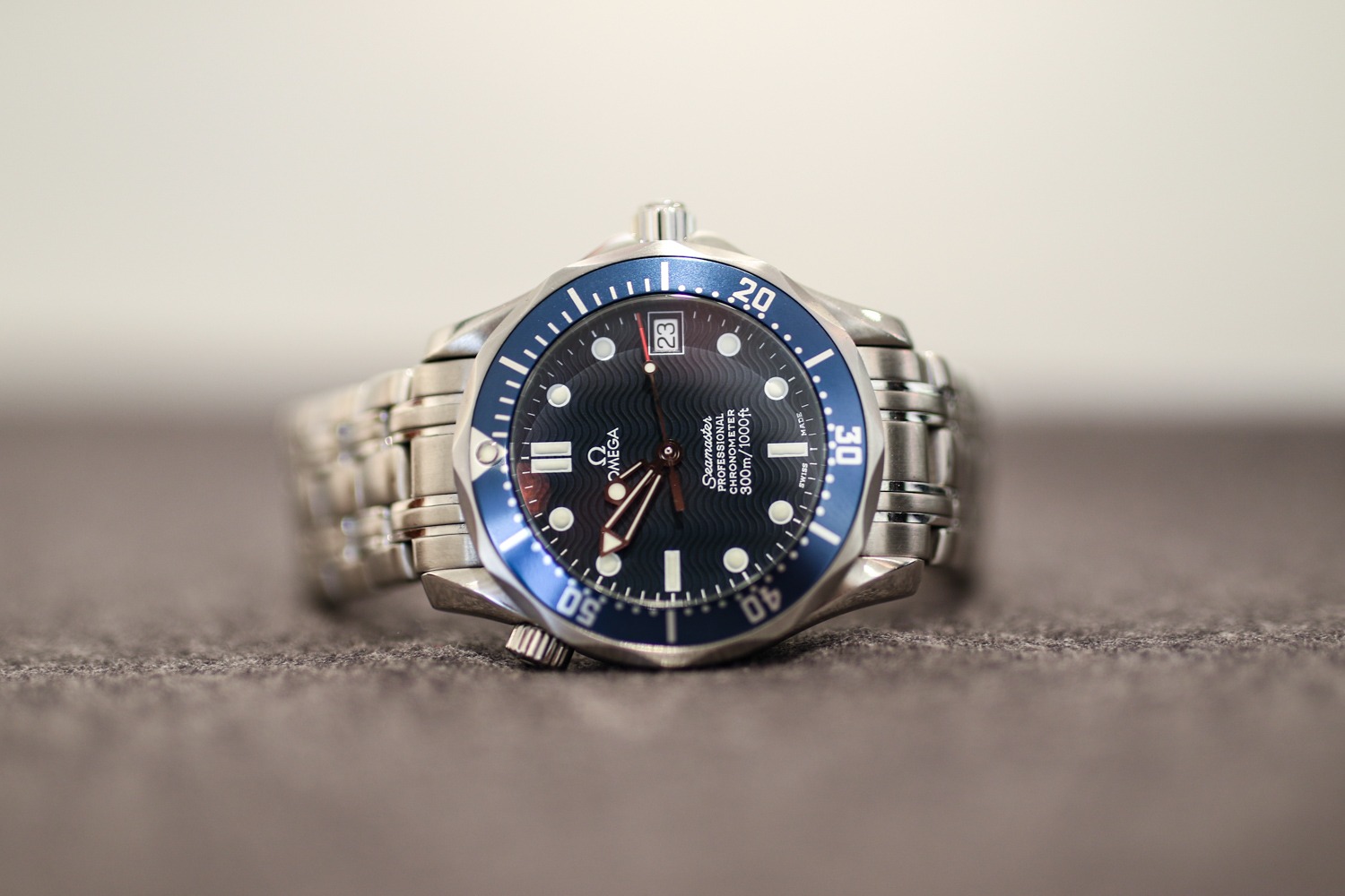 Portrait Kevin Van Campenhout -Omega Seamaster