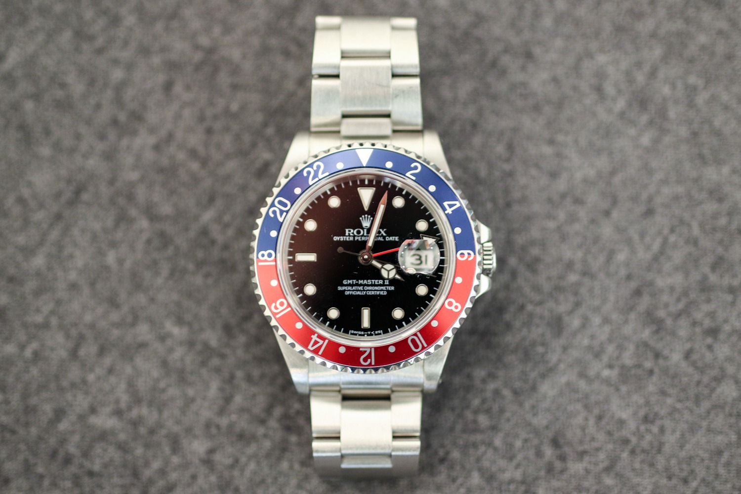 Portrait Kevin Van Campenhout -Rolex Gmt-Master II 16710