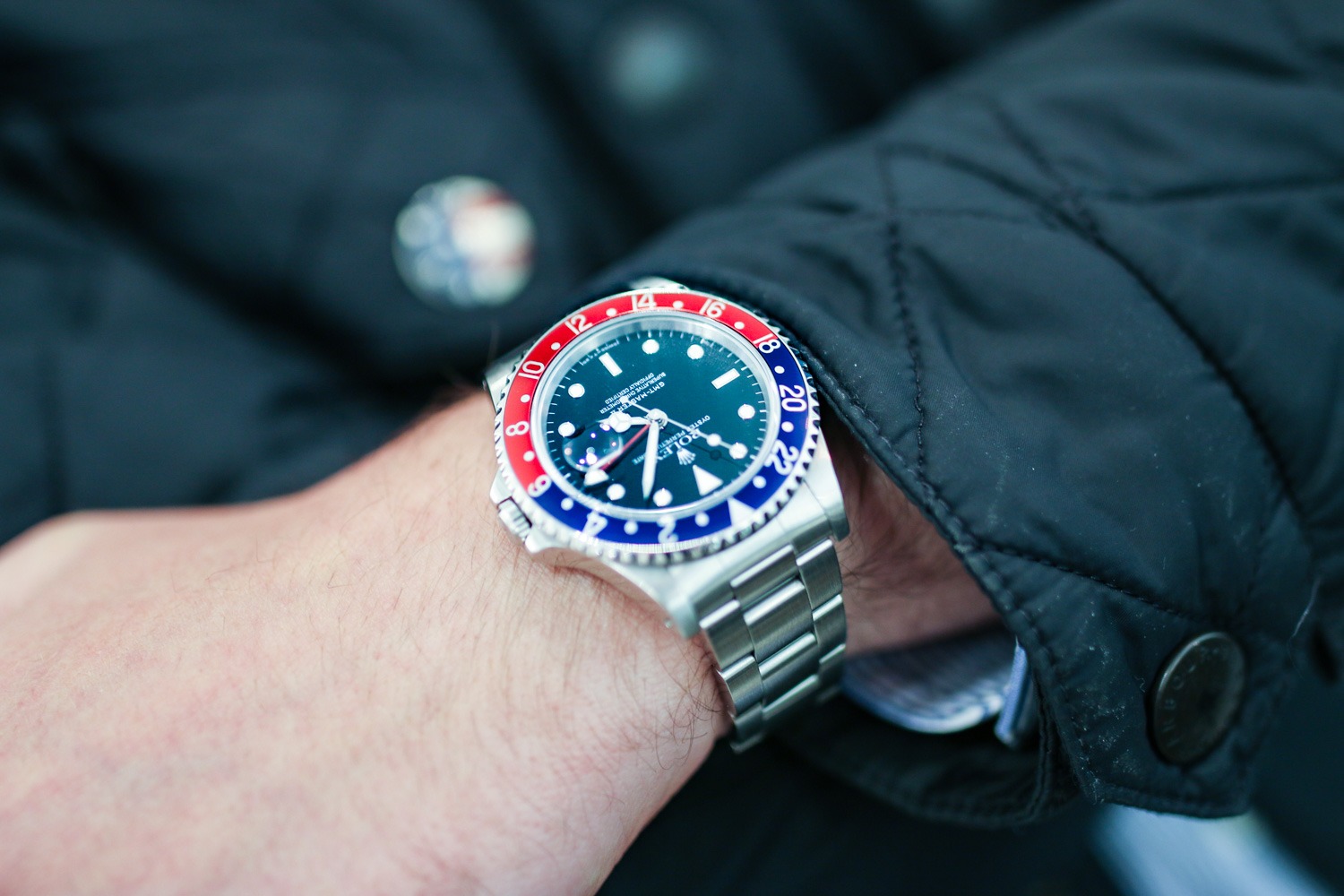 Portrait Kevin Van Campenhout -Rolex Gmt-Master II 16710