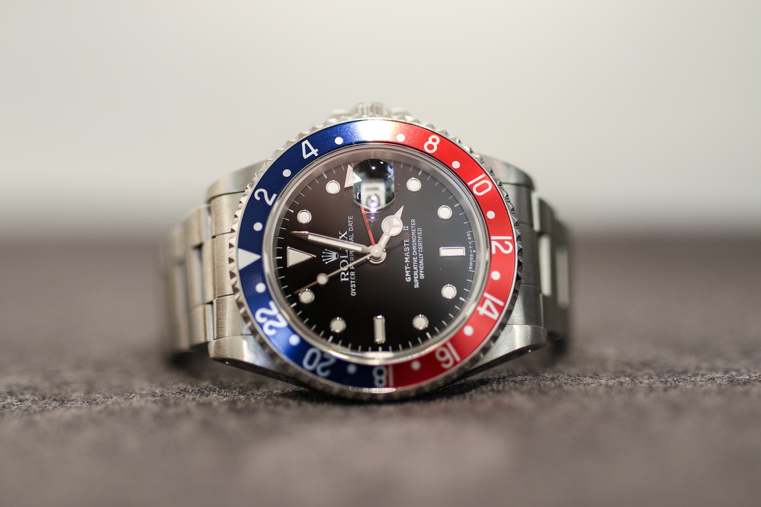 Portrait Kevin Van Campenhout -Rolex Gmt-Master II 16710