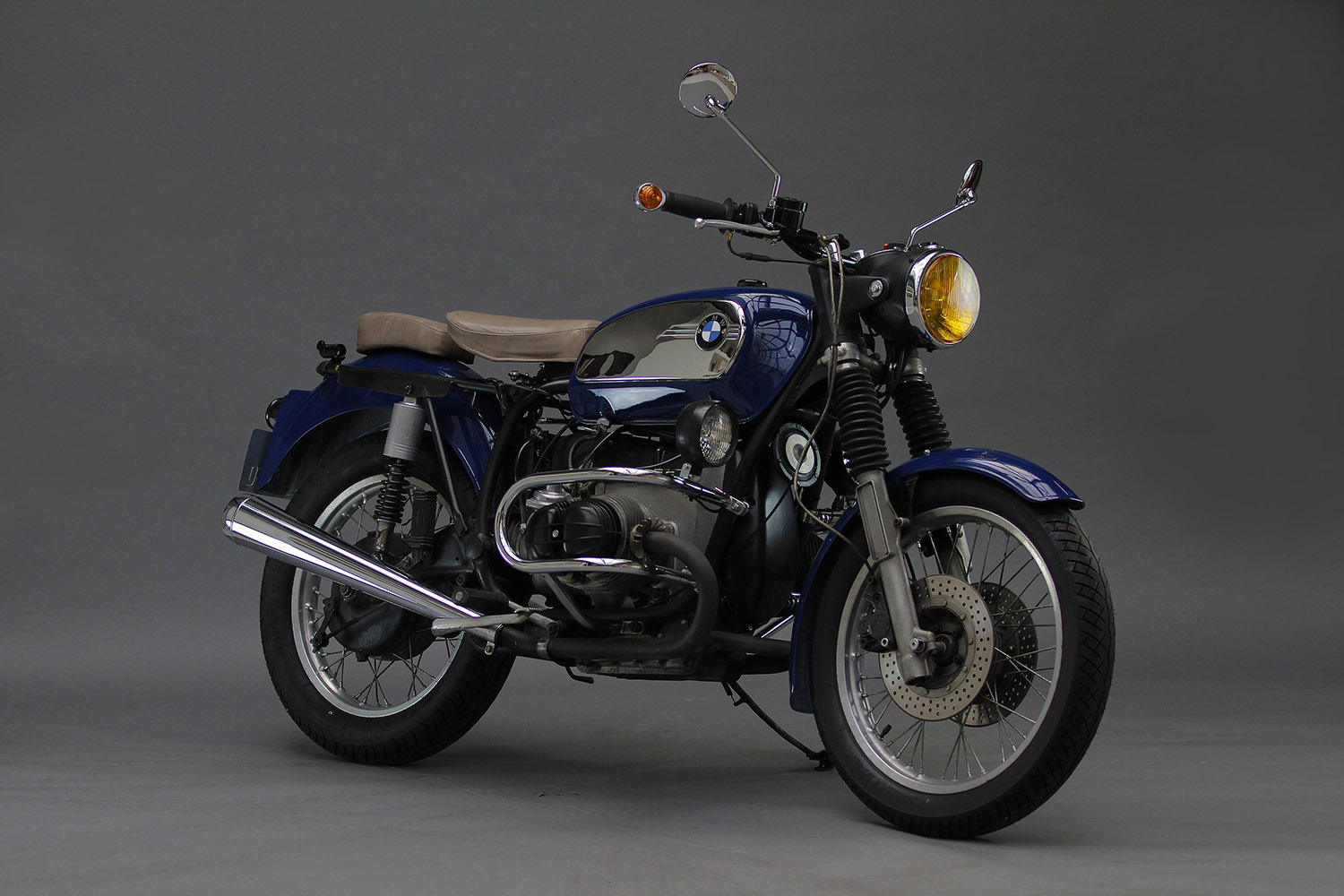 Vente de motos à la Fabrique Générale - BMW R75-5 bleu Porsche