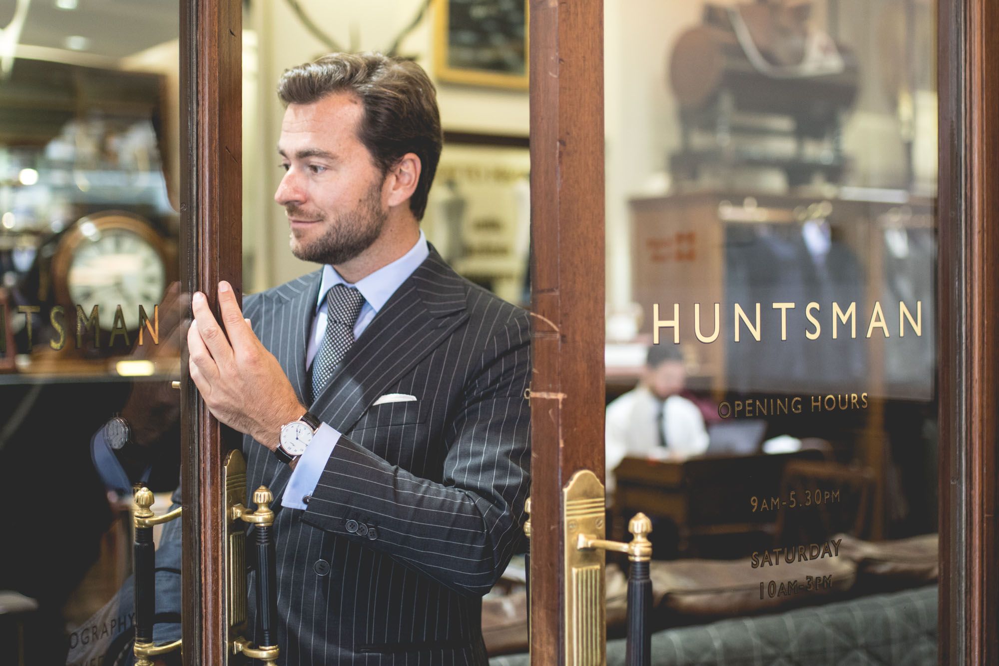 The Breguet Classique Tour in London - Huntsman Savile Row