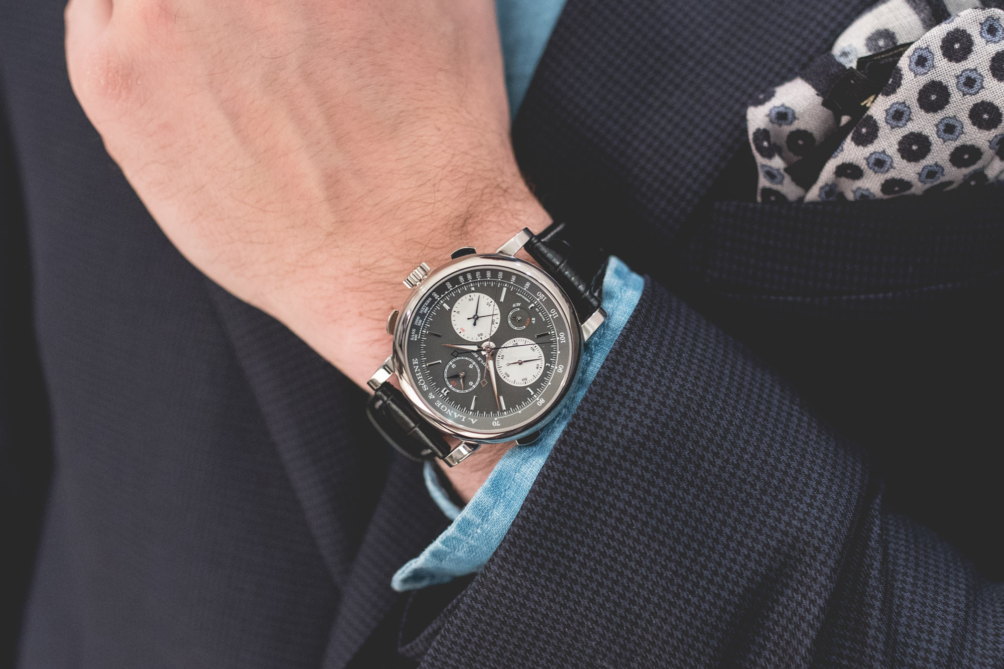 Chrono A Lange Sohne SIHH 2018 Triple Split Wrist