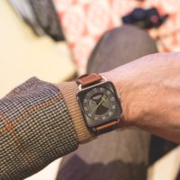 Hermès SIHH 2018 - Carré H cadran anthracite