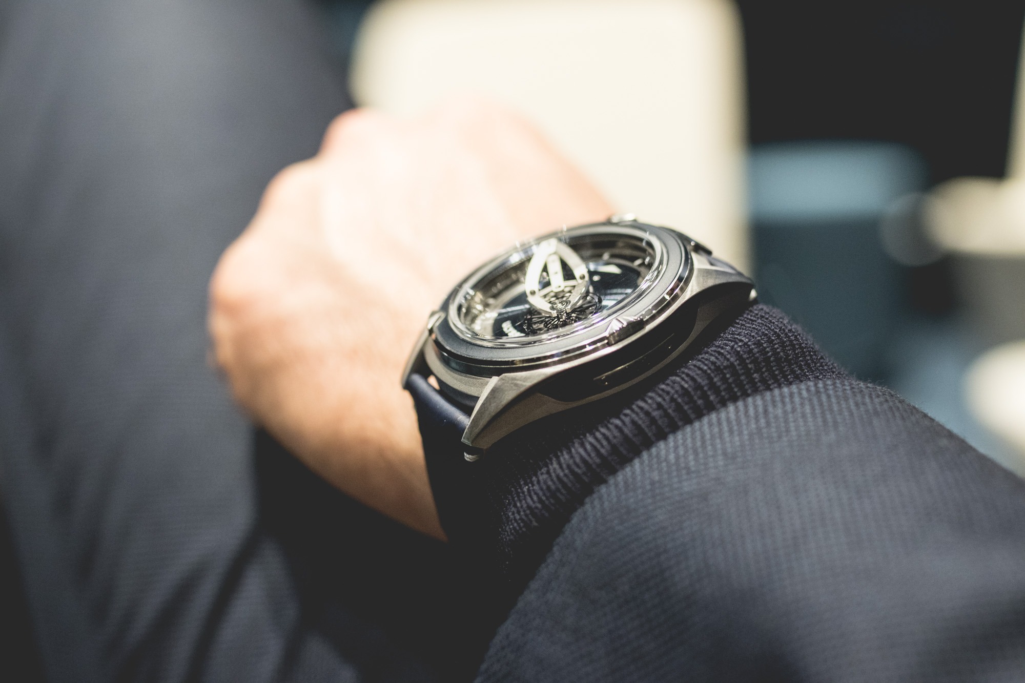 Ulysse Nardin SIHH 2018 : Freak Vision wrist