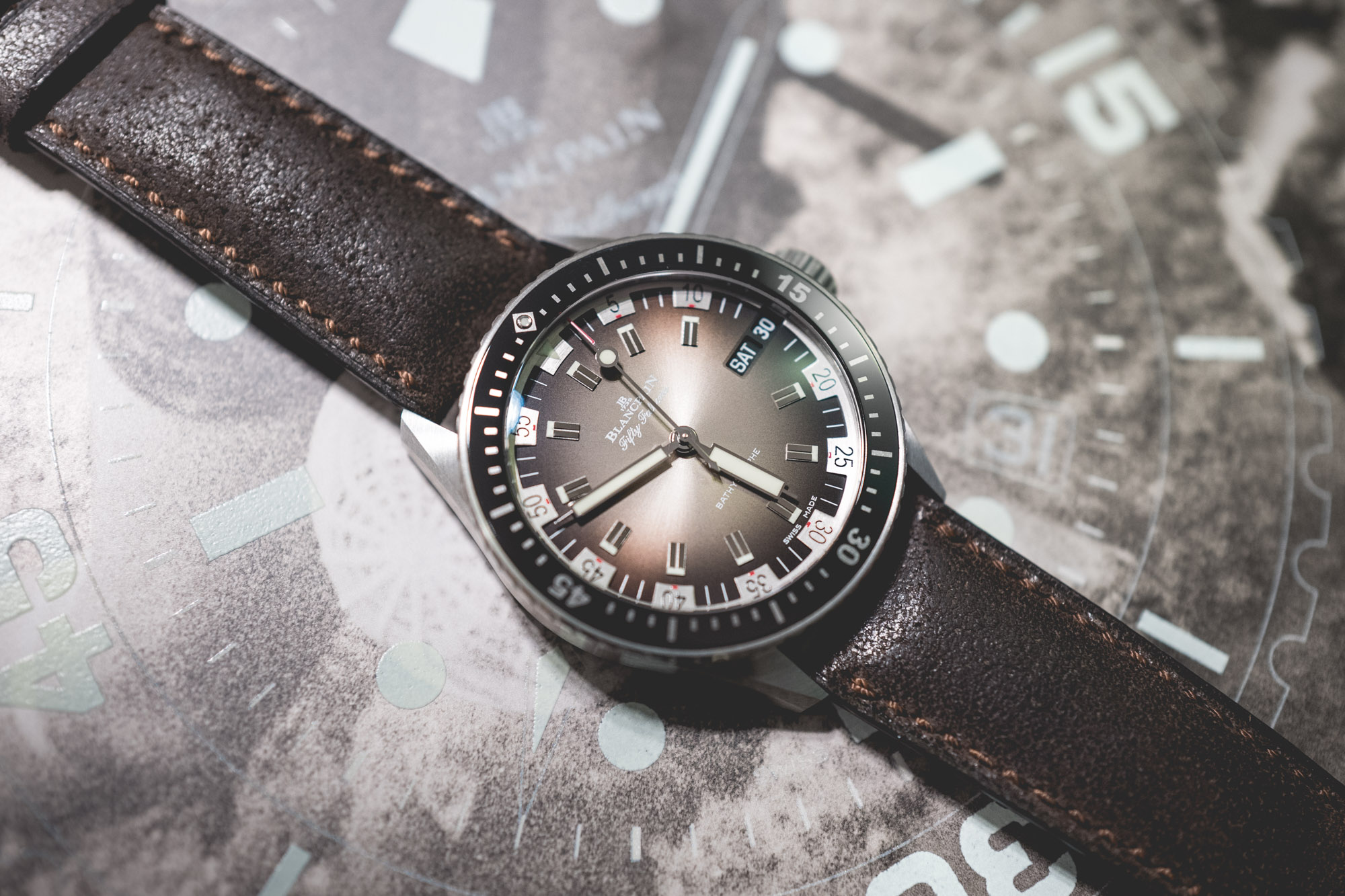 Baselworld 2018 : Blancpain présente sa plus belle Fifty Fathoms Bathyscaphe