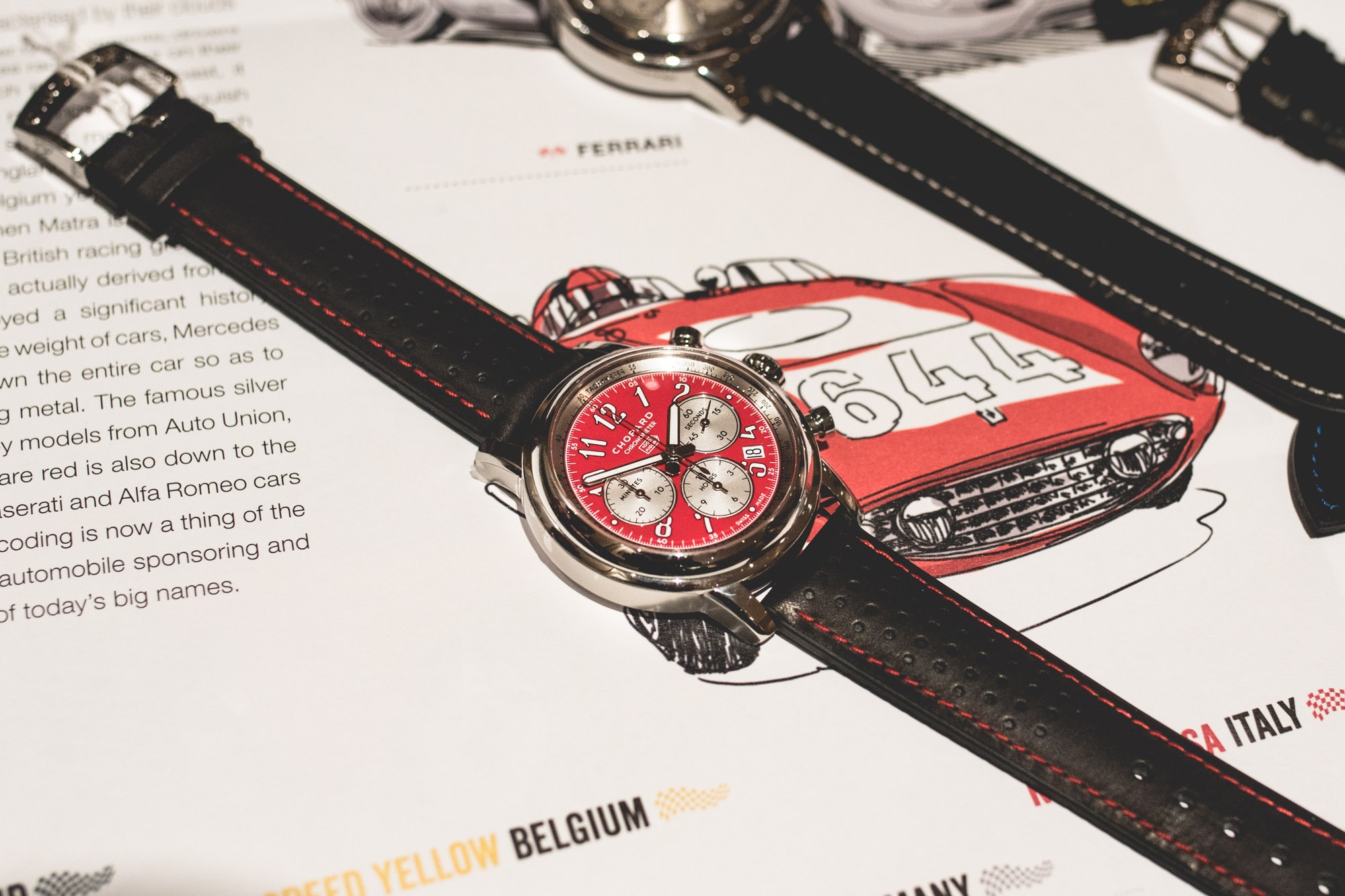 Baselworld 2018 - Chopard Mille Miglia Racing Colours - Rosso