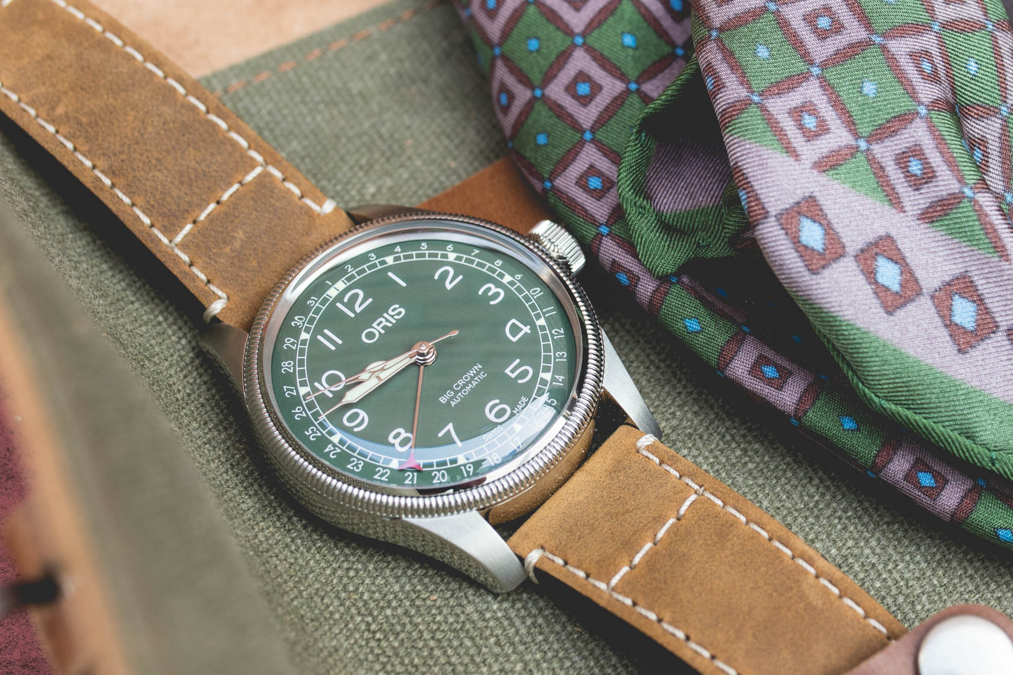 Baselworld 2018 - Oris Big Crown Green Dial