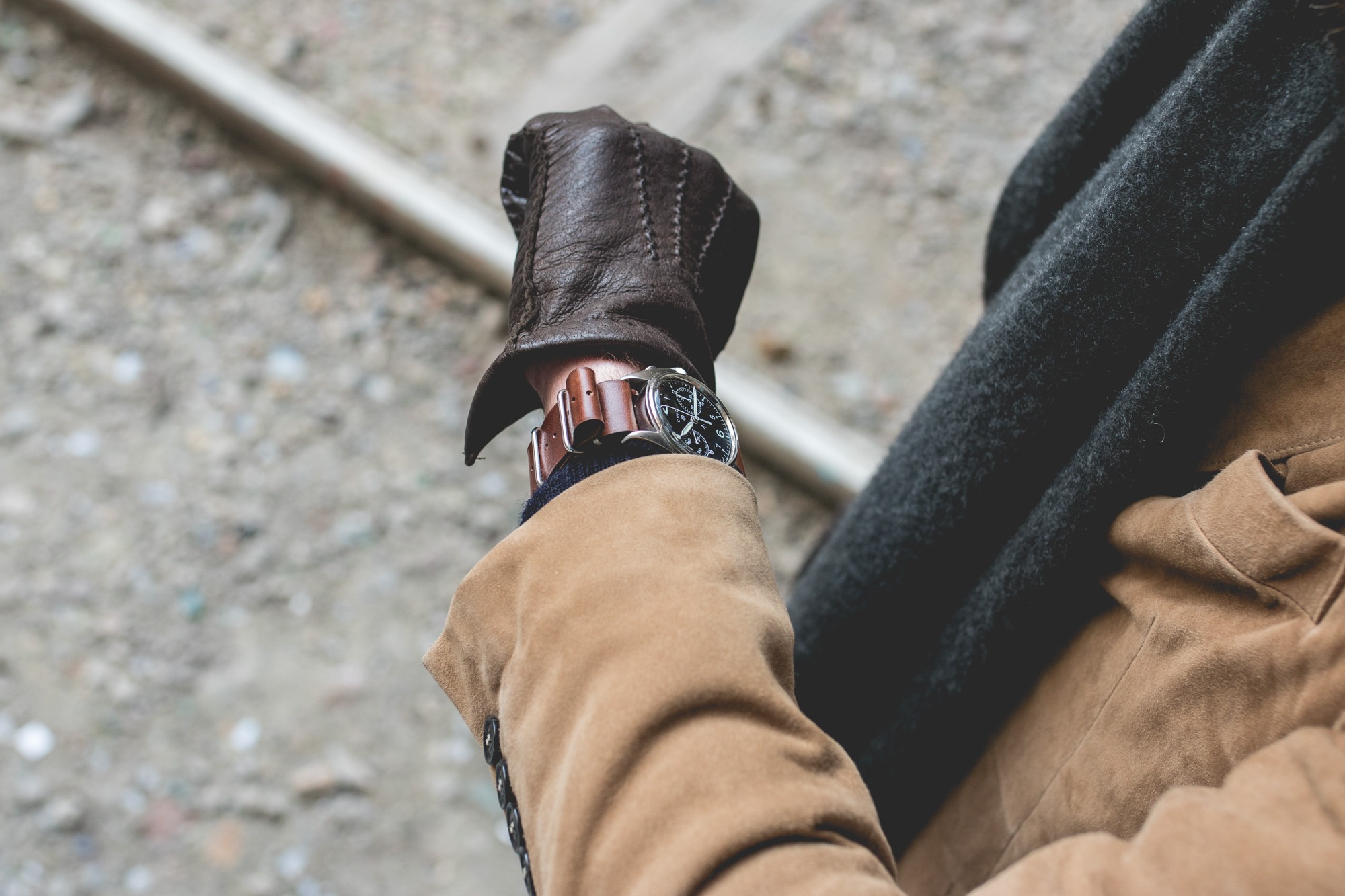 Joseph Bonnie - Bracelet Nato Scott Cognac Brown - Edition Limitée