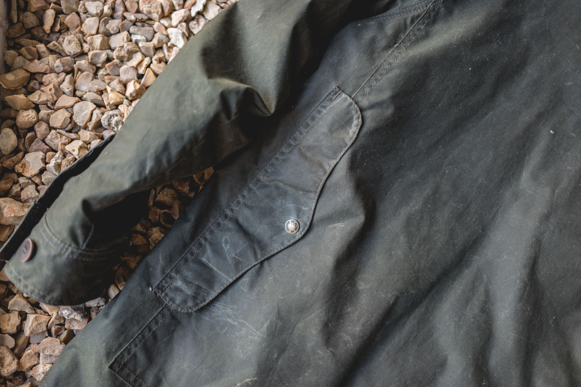 Filson 10475 Waxed Jacket - Map Pocket