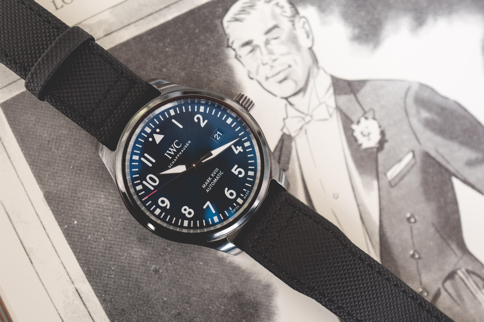 IWC Mark XVIII Edition Laureus Sport for Good - Cadran