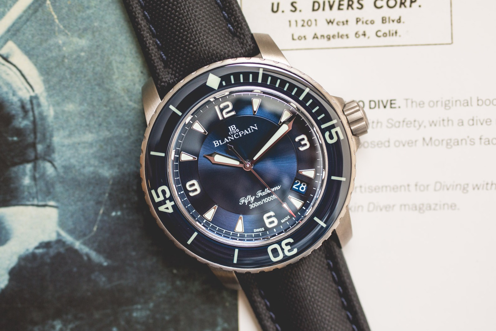 Montre blancpain la online plus chere