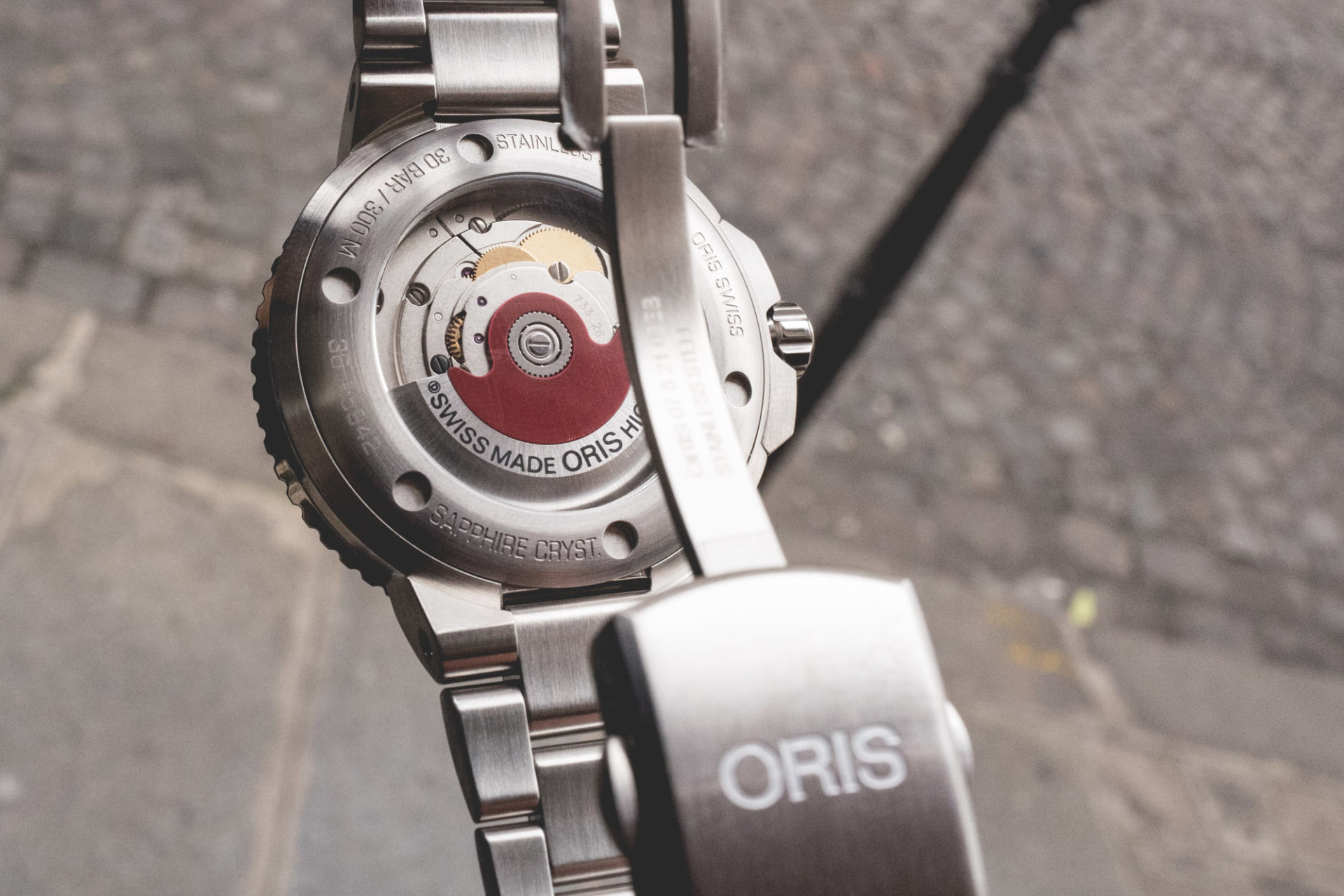 Oris Aqui Date - Mouvement