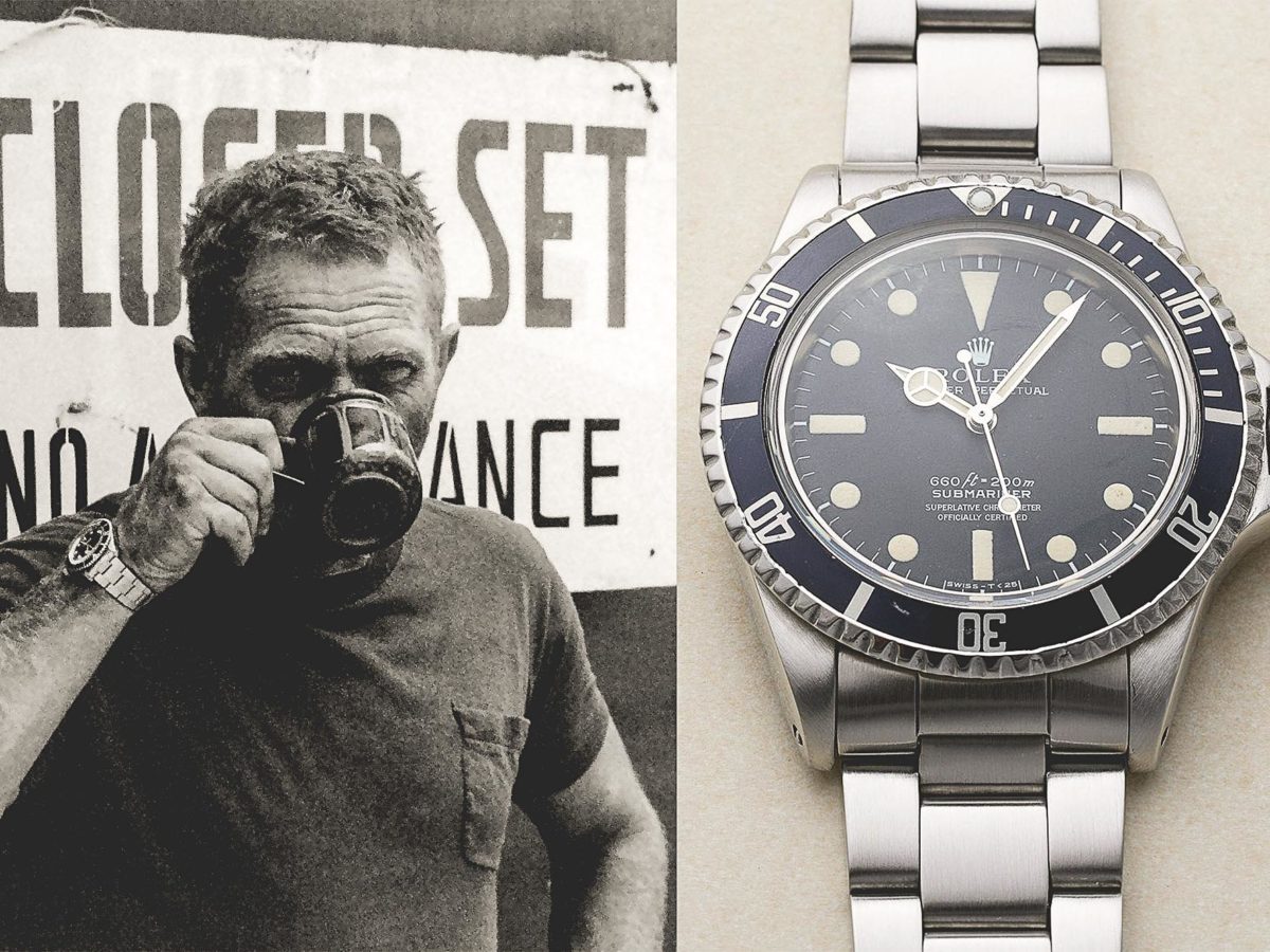 Steve McQueen : Une Rolex 5513 