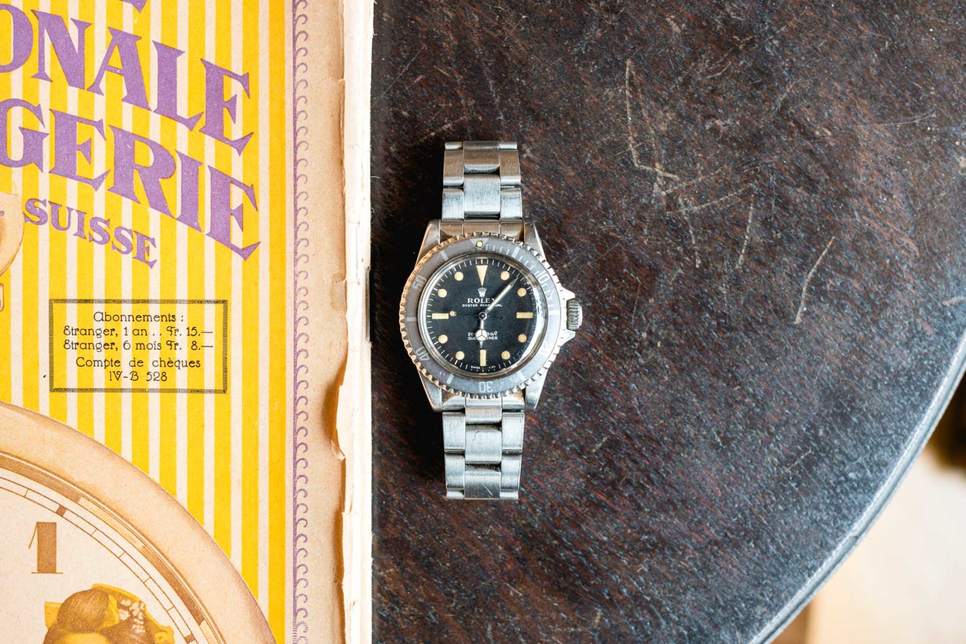 Antique Watches Basel -Rolex Submariner 5513