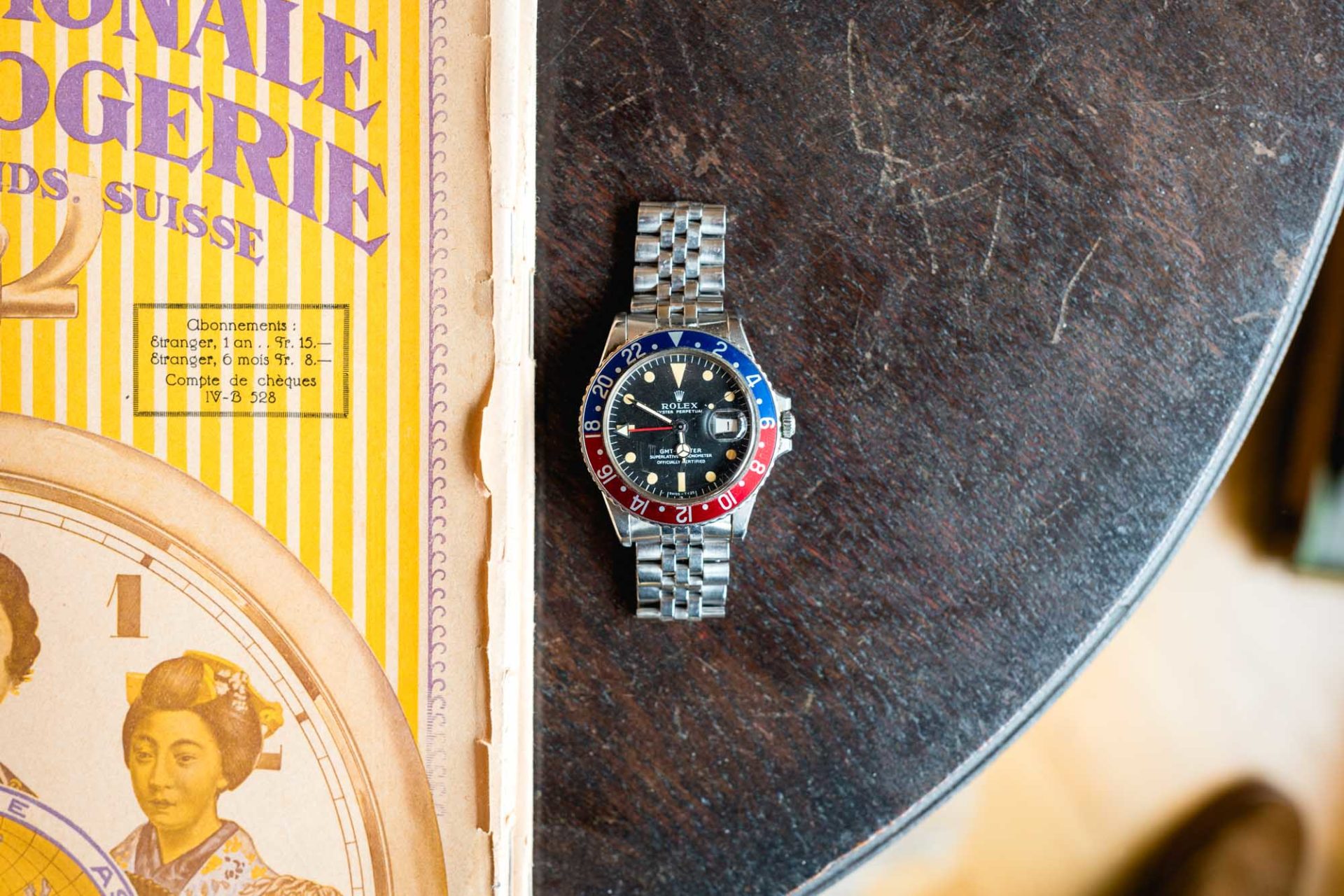 Antique Watches Basel -Rolex GMT-Master 1675