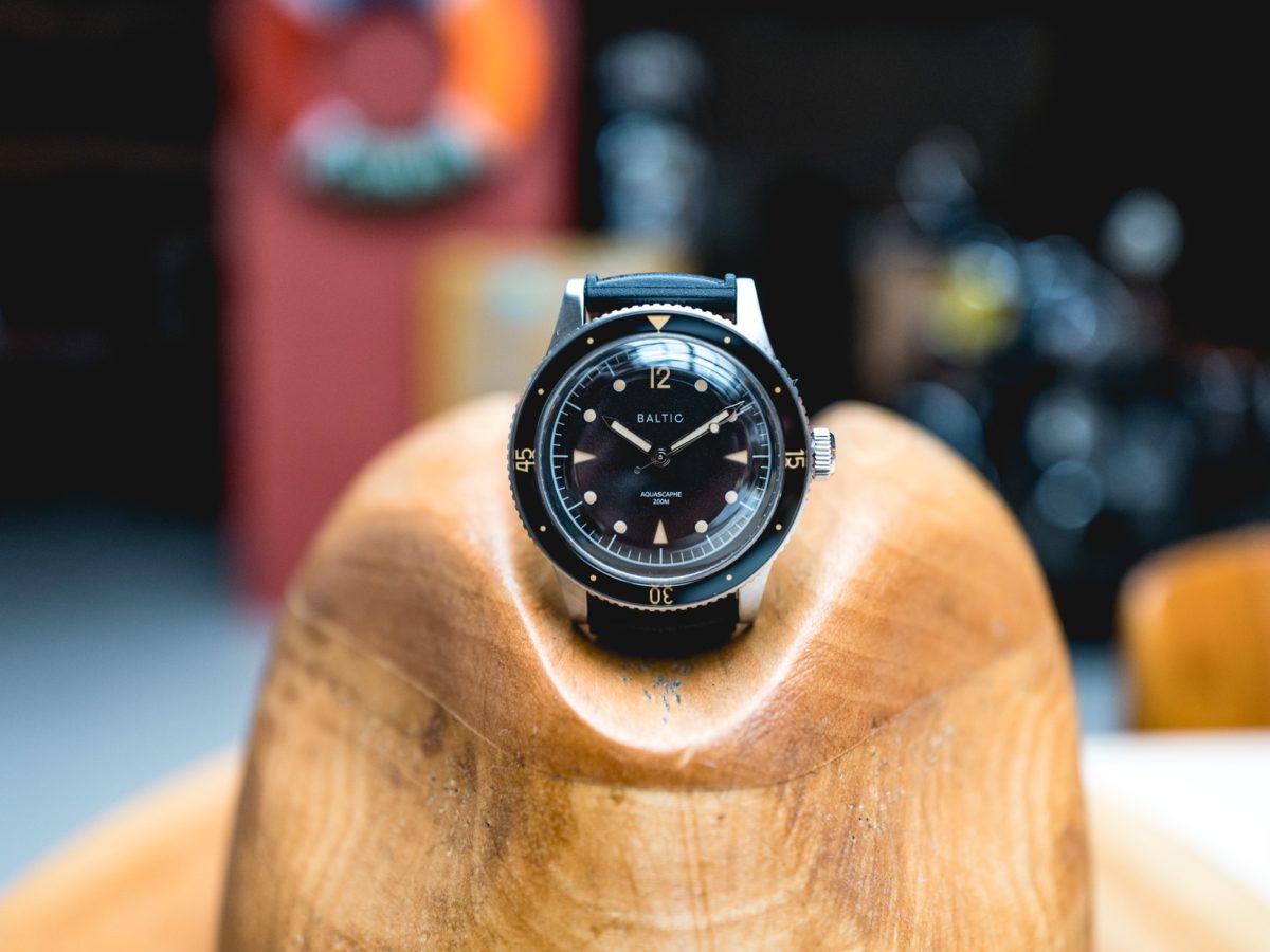 Baltic Aquascaphe : la montre de plongée par Baltic