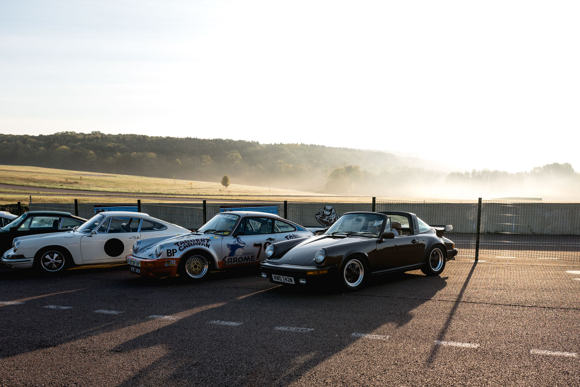 Portrait : Wilhelm Schmid on the race track