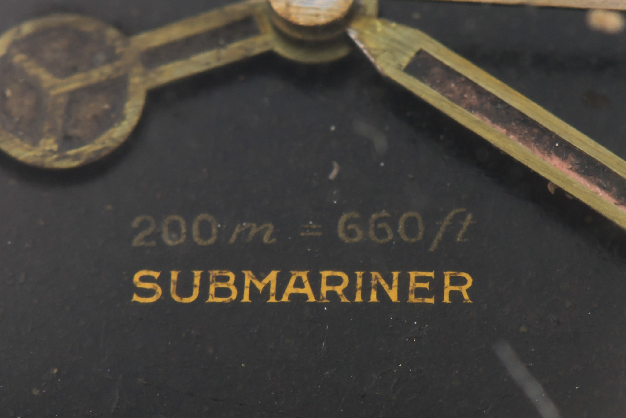 Rolex Submariner 5510 - Focus Cadran