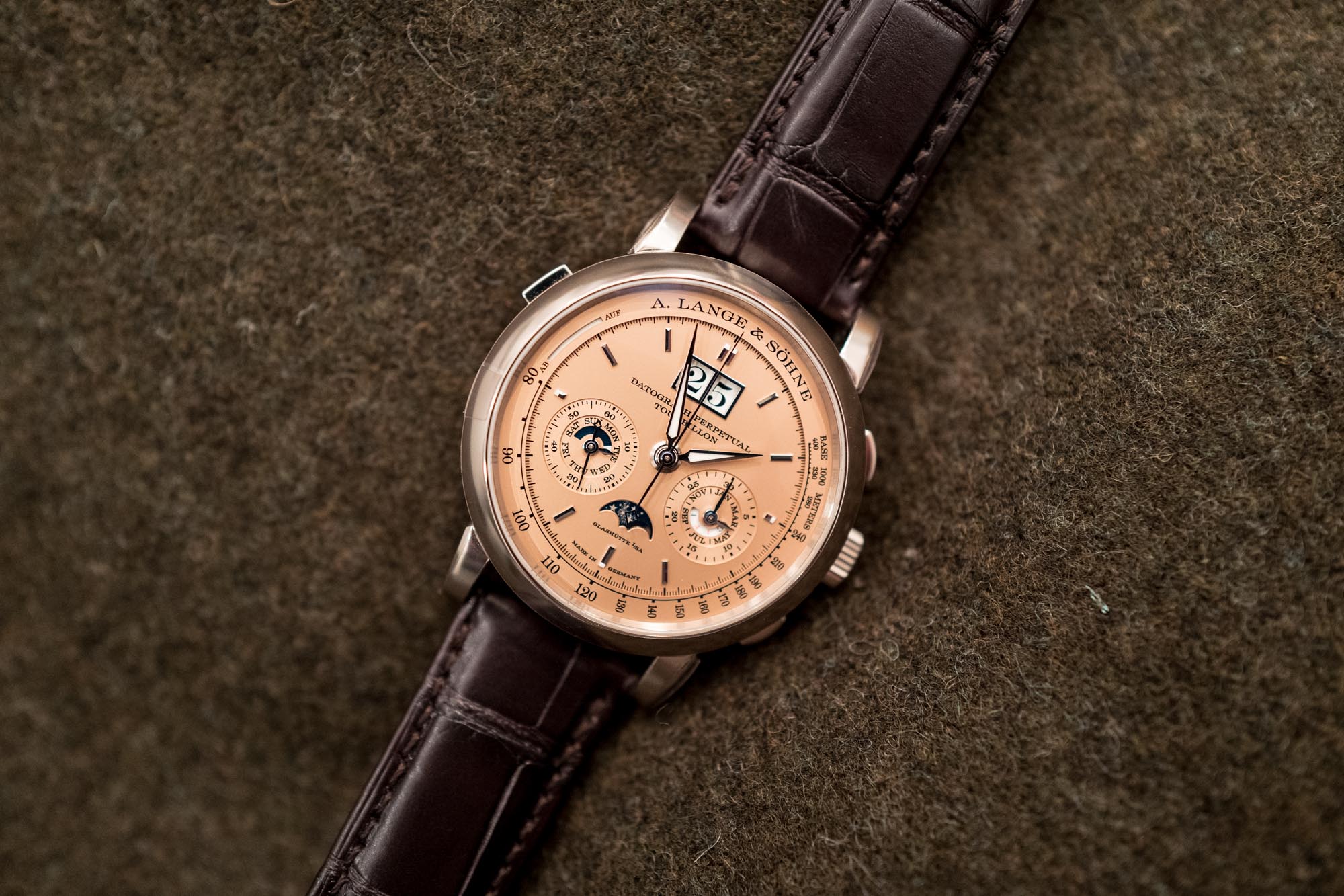 A Lange Sohne Datograph Perpetual Tourbillon SIHH 2019