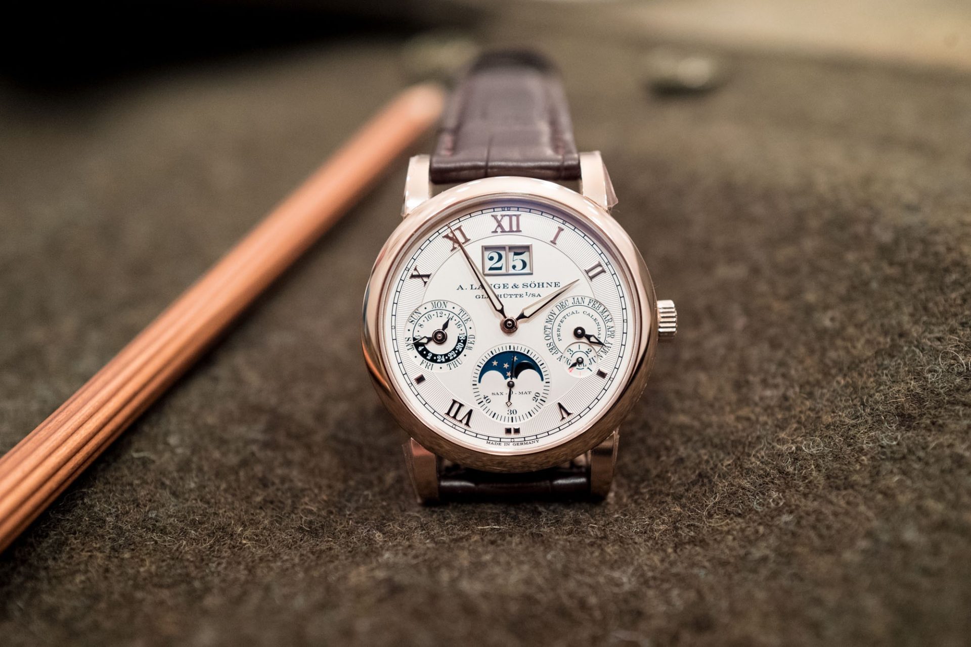 A Lange Sohne Langematik Perpetual Honeygold SIHH 2019