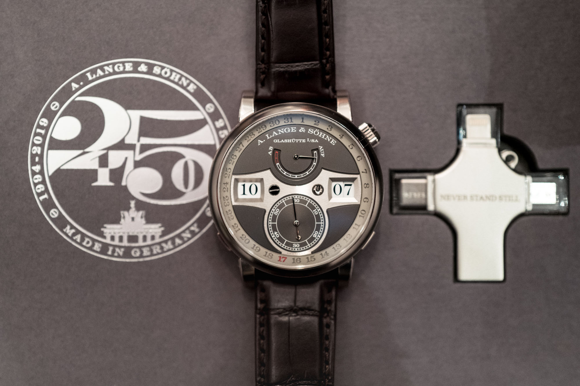 A Lange Sohne Zeitwerk Date SIHH 2019