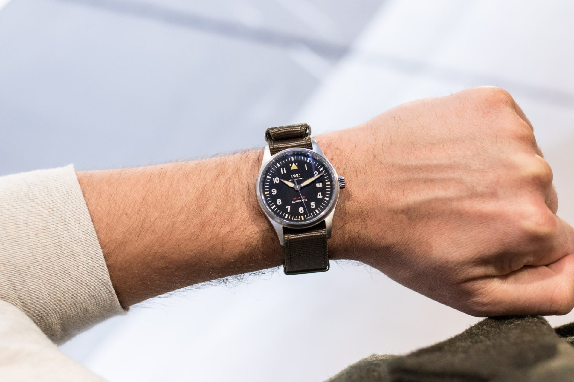 IWC - SIHH 2019 - Montre d'Aviateur Automatique Spitfire