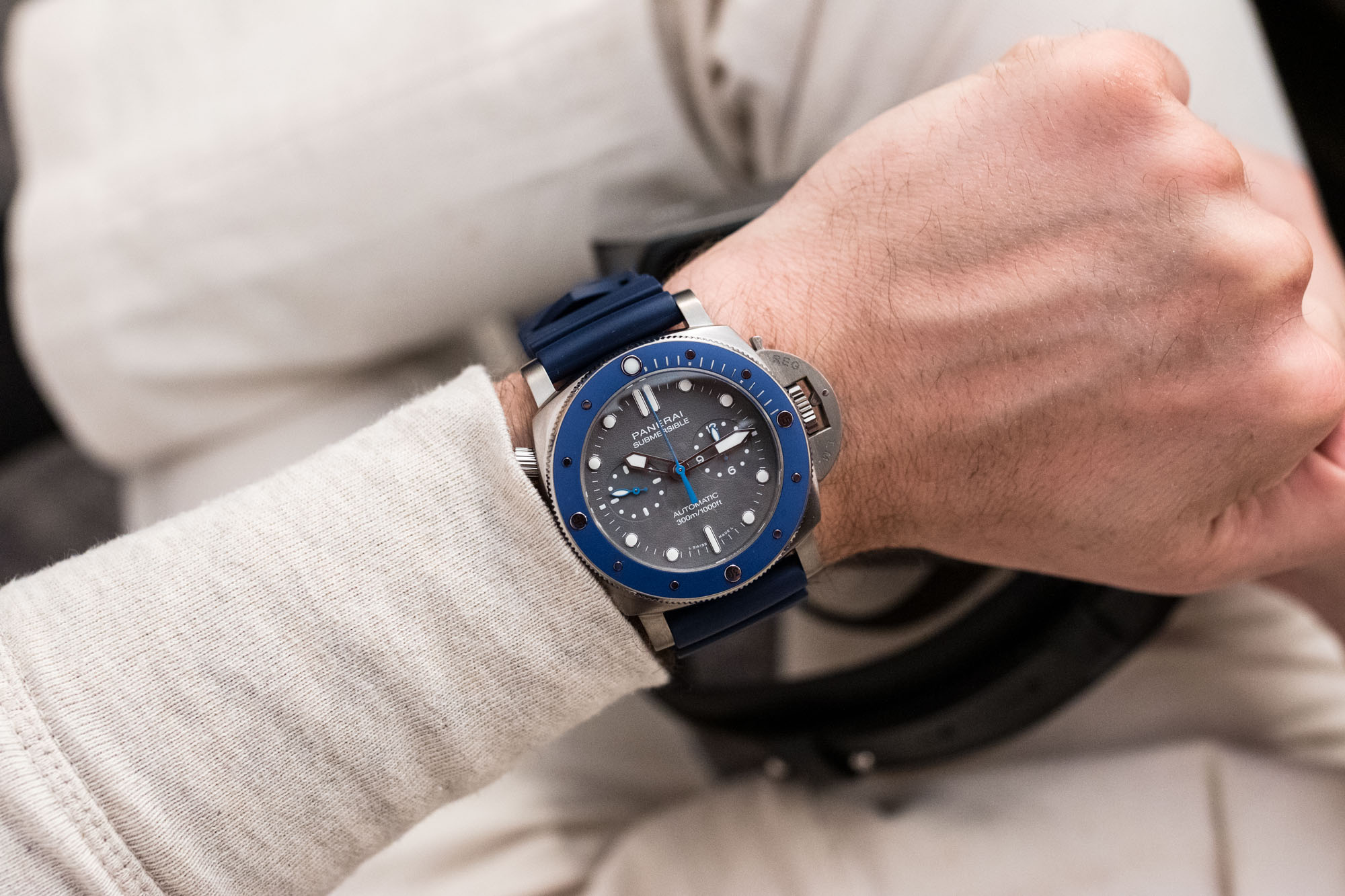 Panerai Submersible Chronographe Guillaume Nery