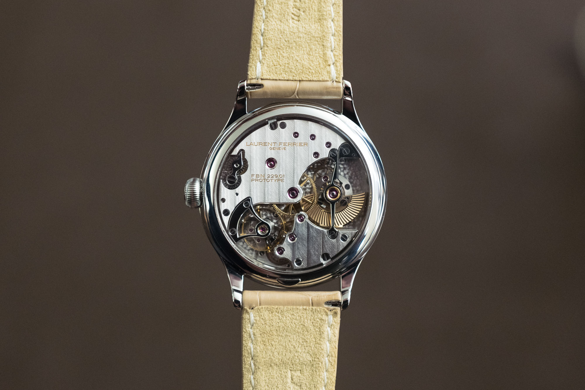 Laurent Ferrier Galet Micro Rotor Opaline White