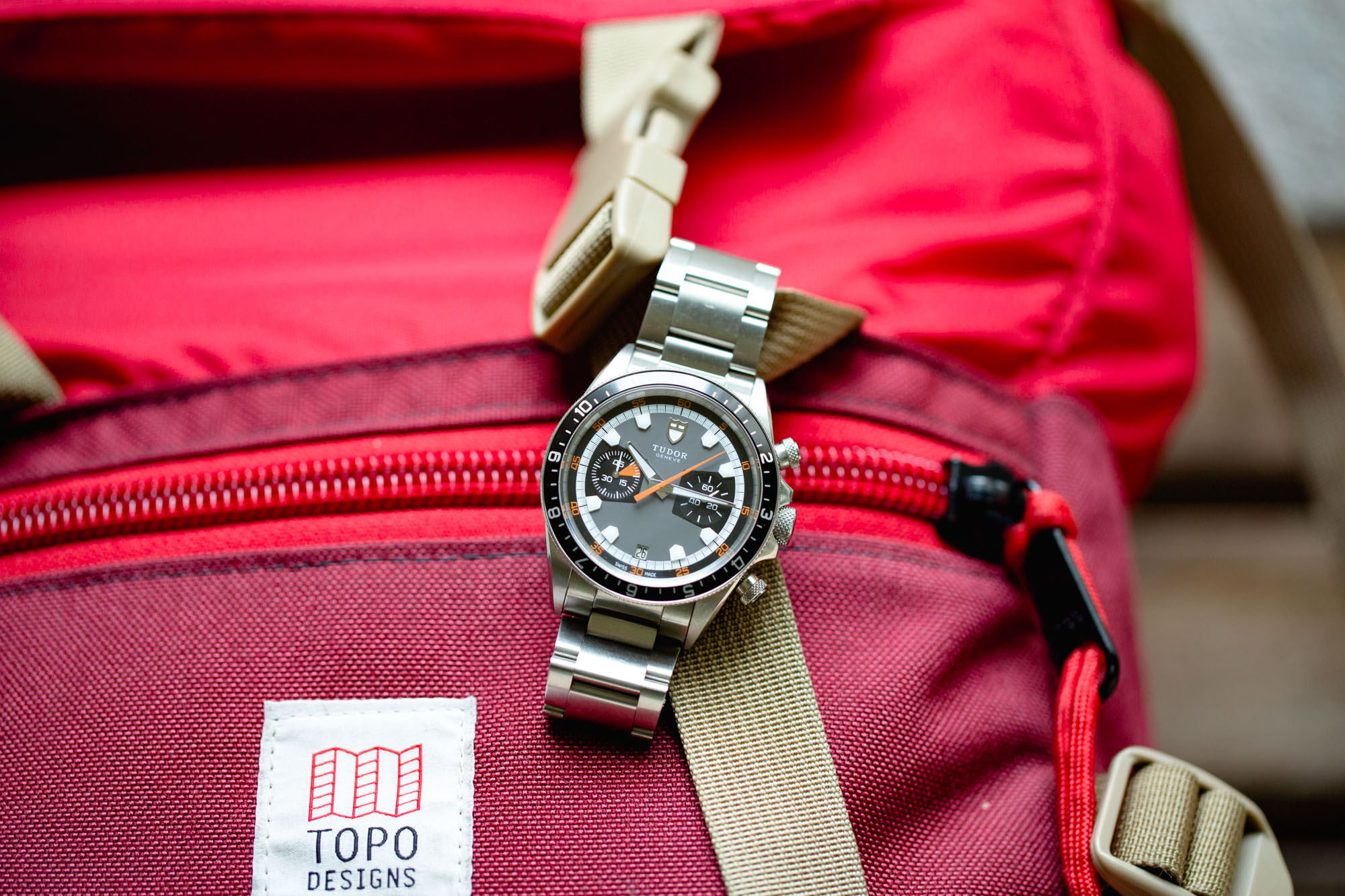 Tudor Heritage Chronographe - Cadran Gris et Noir