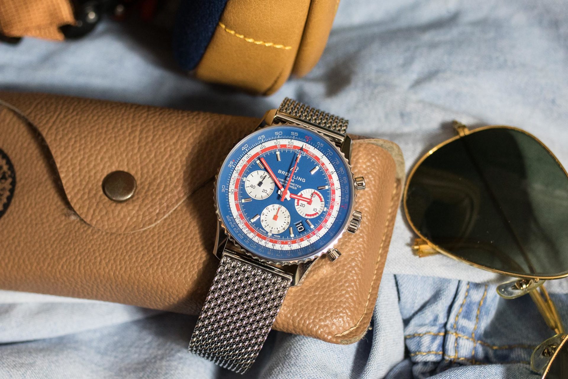 Breitling Navitimer B01 Chronograph 43 Airline Edition Pan Am - Baselworld 2019