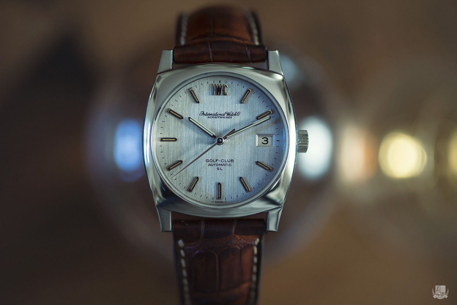 IWC Golf Club 36 mm Automatik Ref. 1830 Kal. 8541B aus 1970er IWC Schließe  - Juwelier Lun München