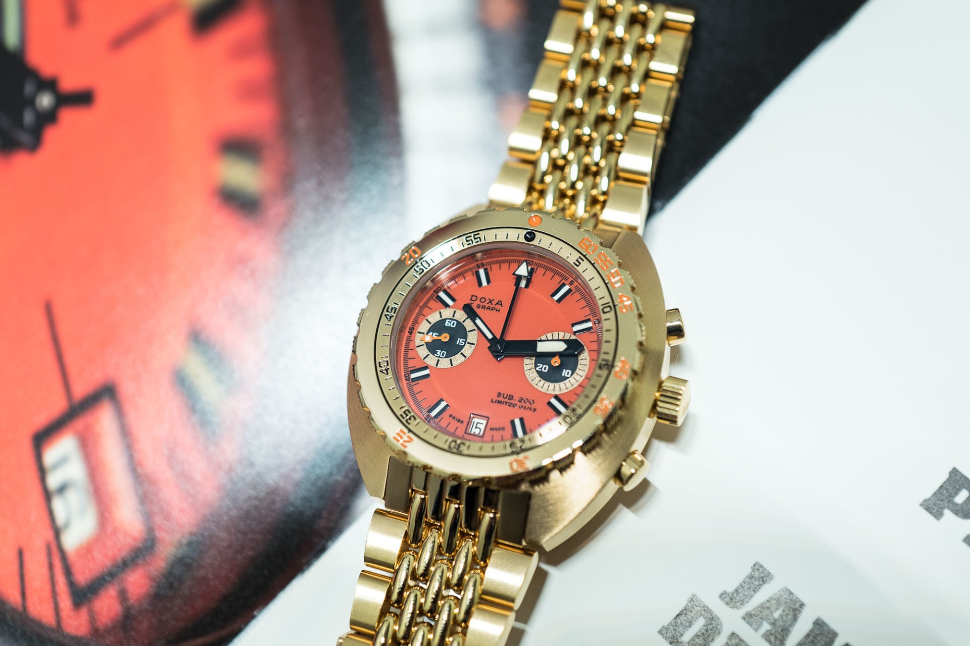 Doxa SUB 200 T. GRAPH - 50eme Anniversaire - Edition limitée 13 exemplaires.