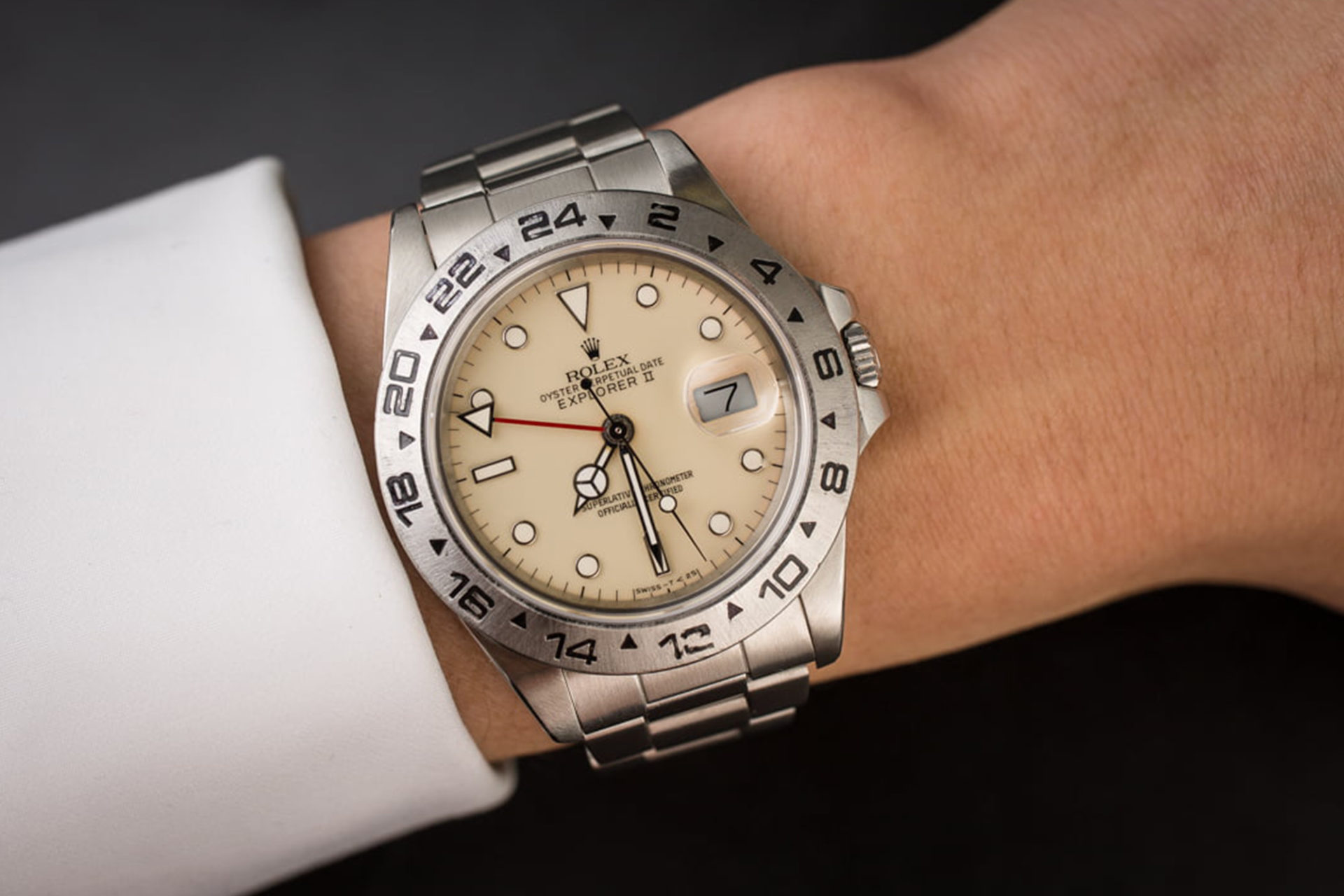 Rolex Explorer II Ref.16550 (Source : Bob's Watches)