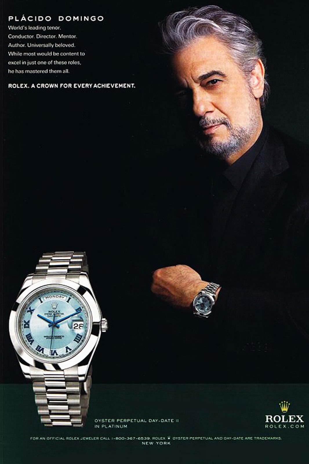 Publicité Rolex