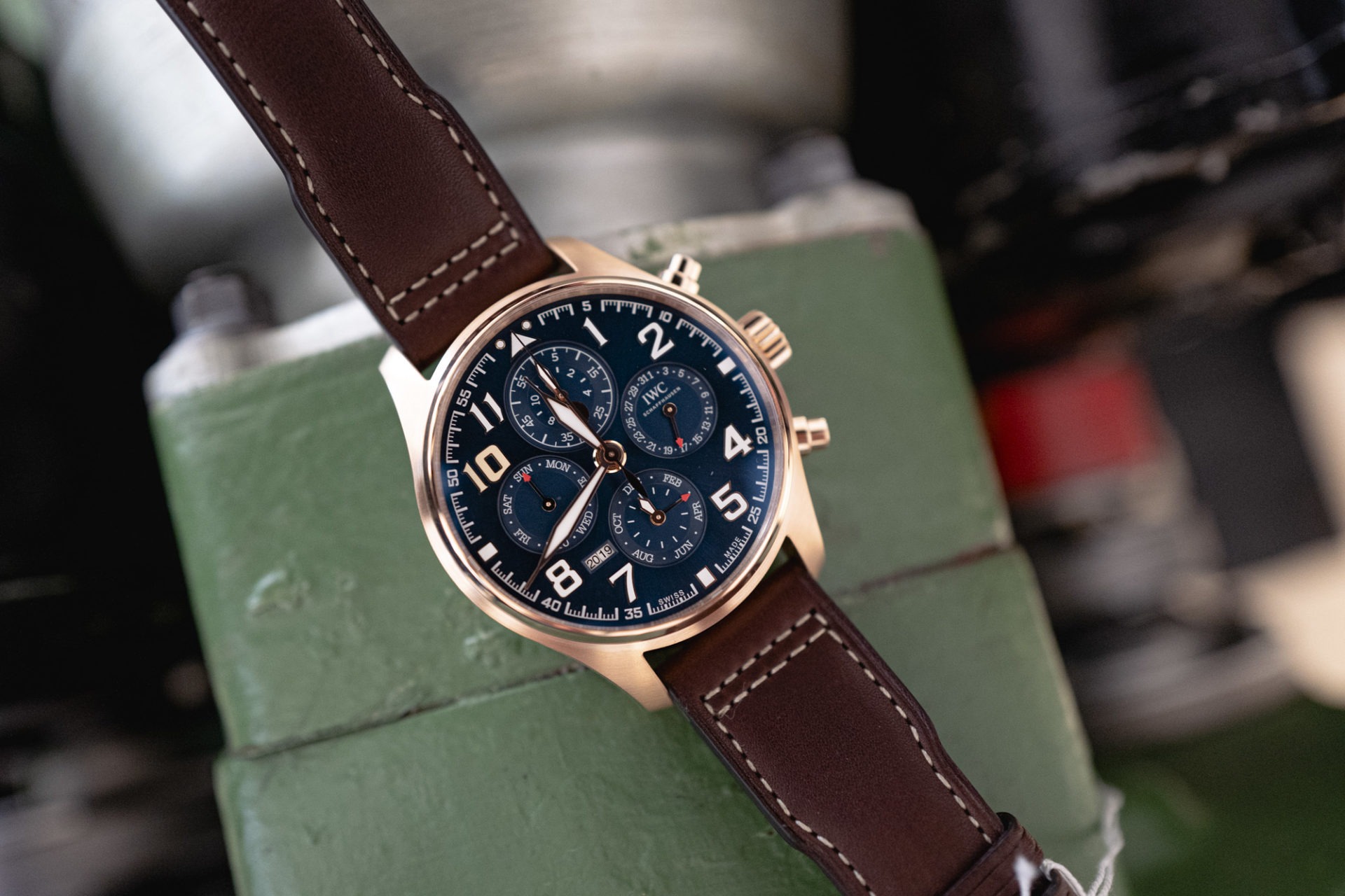 Montre d'Aviateur Calendrier Perpétuel Chronographe Edition «Le Petit Prince»