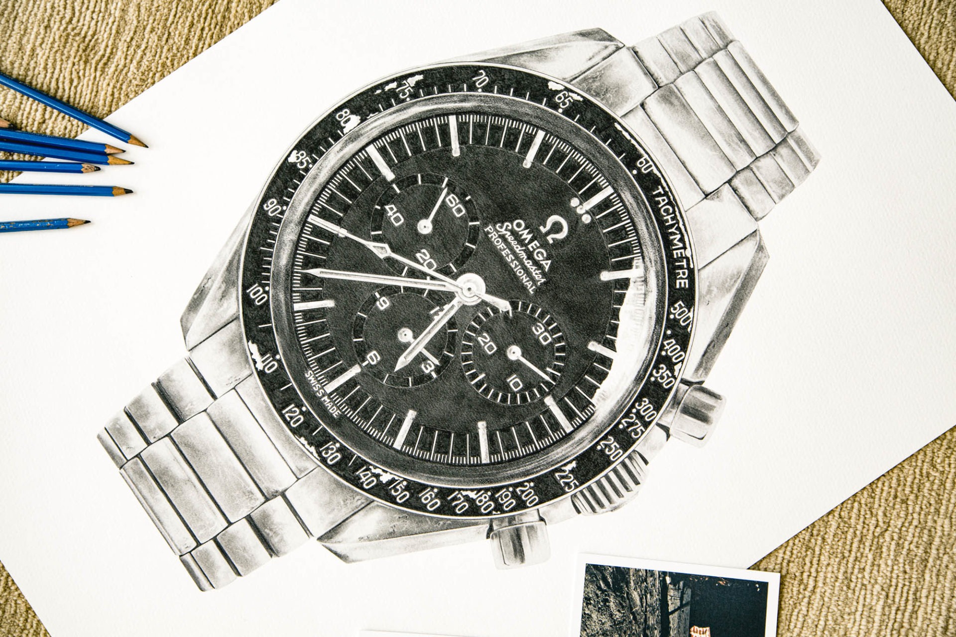 Constance Tournier - Omega Speedmaster 105.012 - Anniversaire Premier Homme sur la Lune