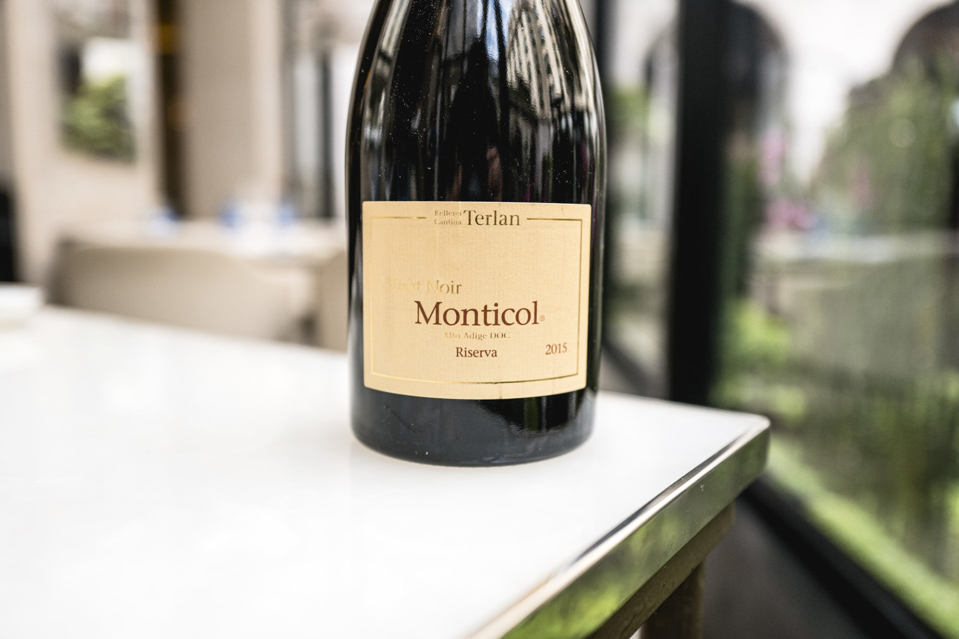 Sélection de vin au restaurant Le George - Pinot Noir Monticol Réserve 2015