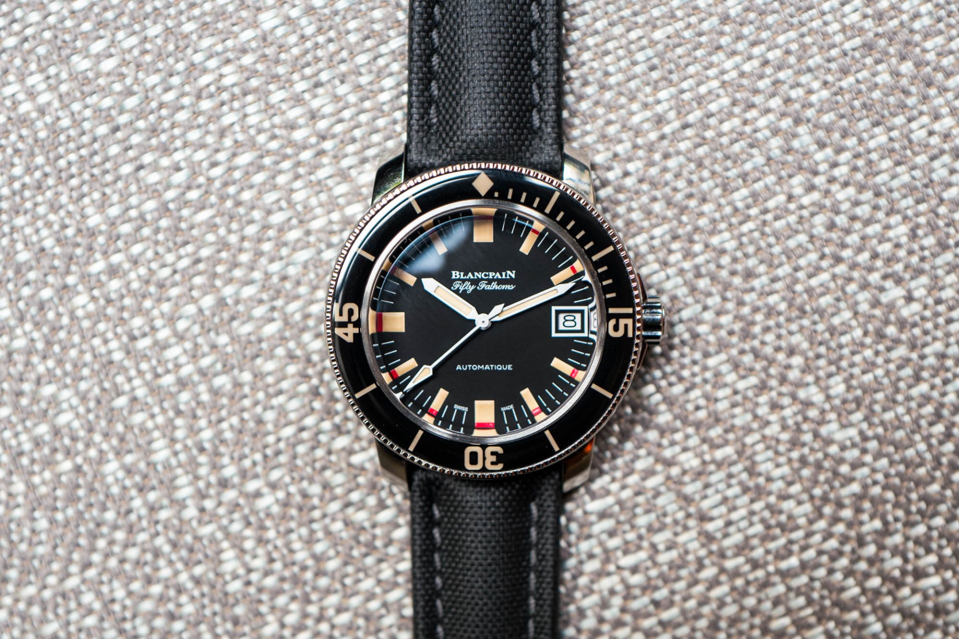 Blancpain Fifty Fathoms Barakuda 5008 - Focus