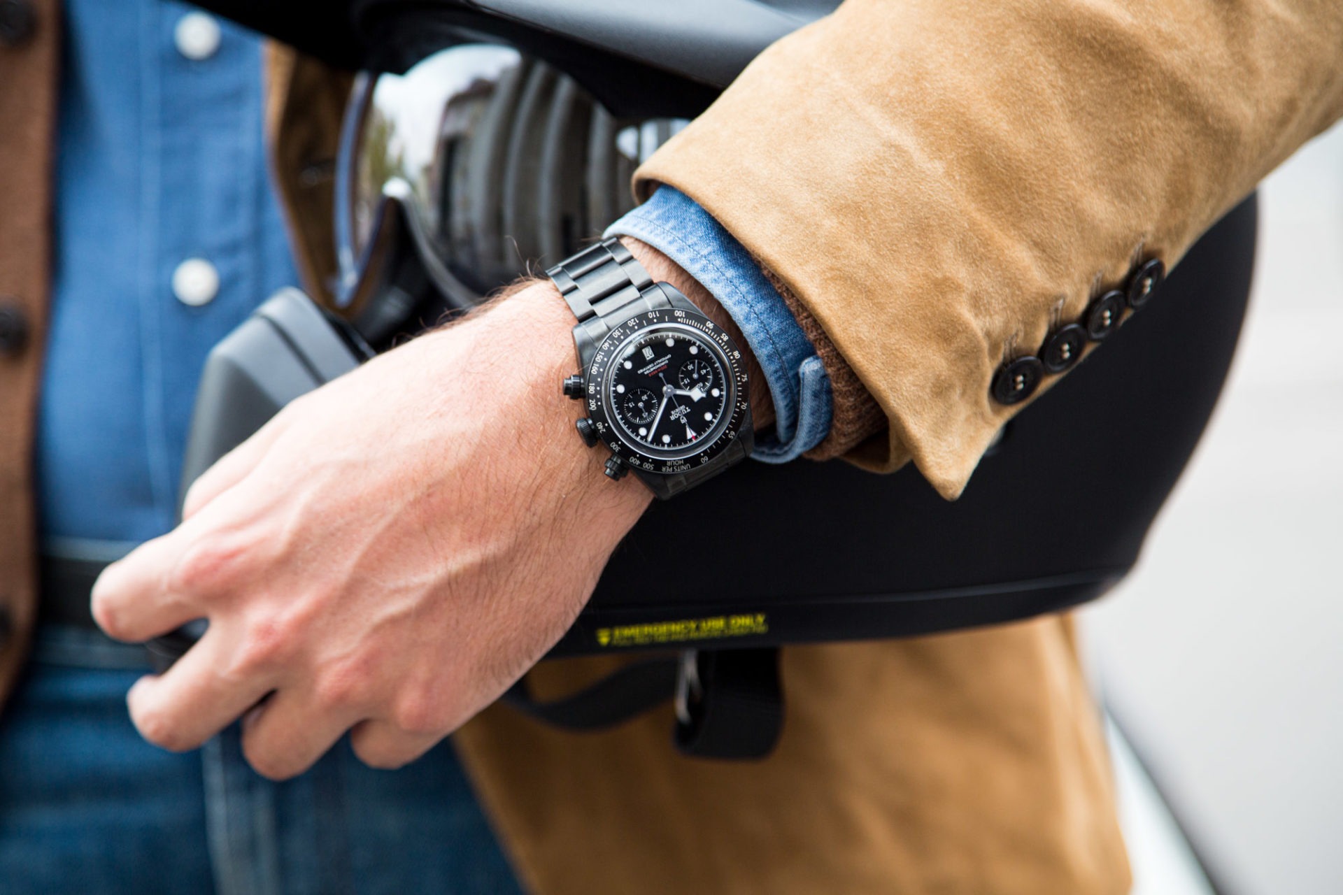 Tudor Black Bay Chrono Dark 