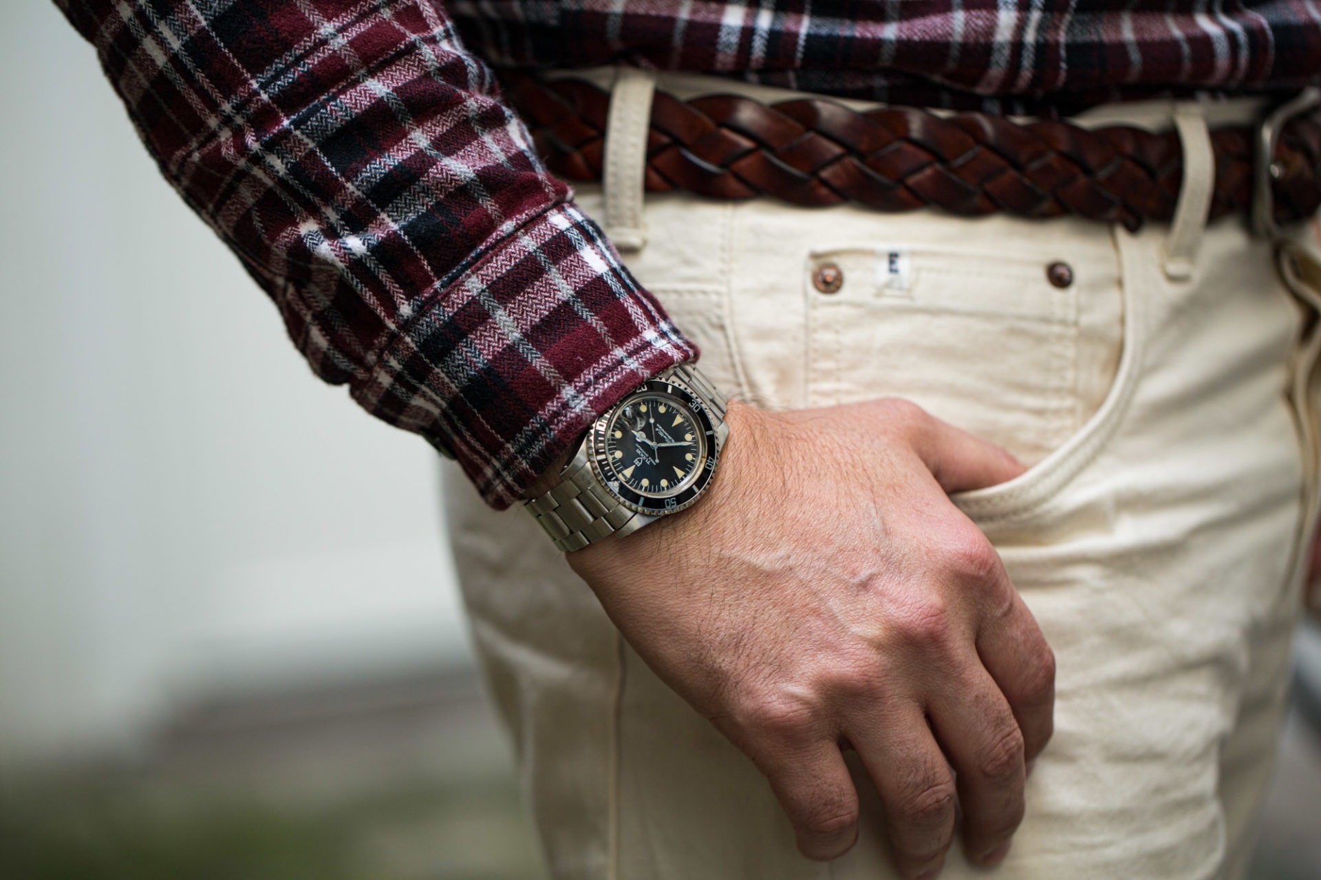 Jean Edwin Couleur naturelle (Non teint) - Tudor Submariner 76100