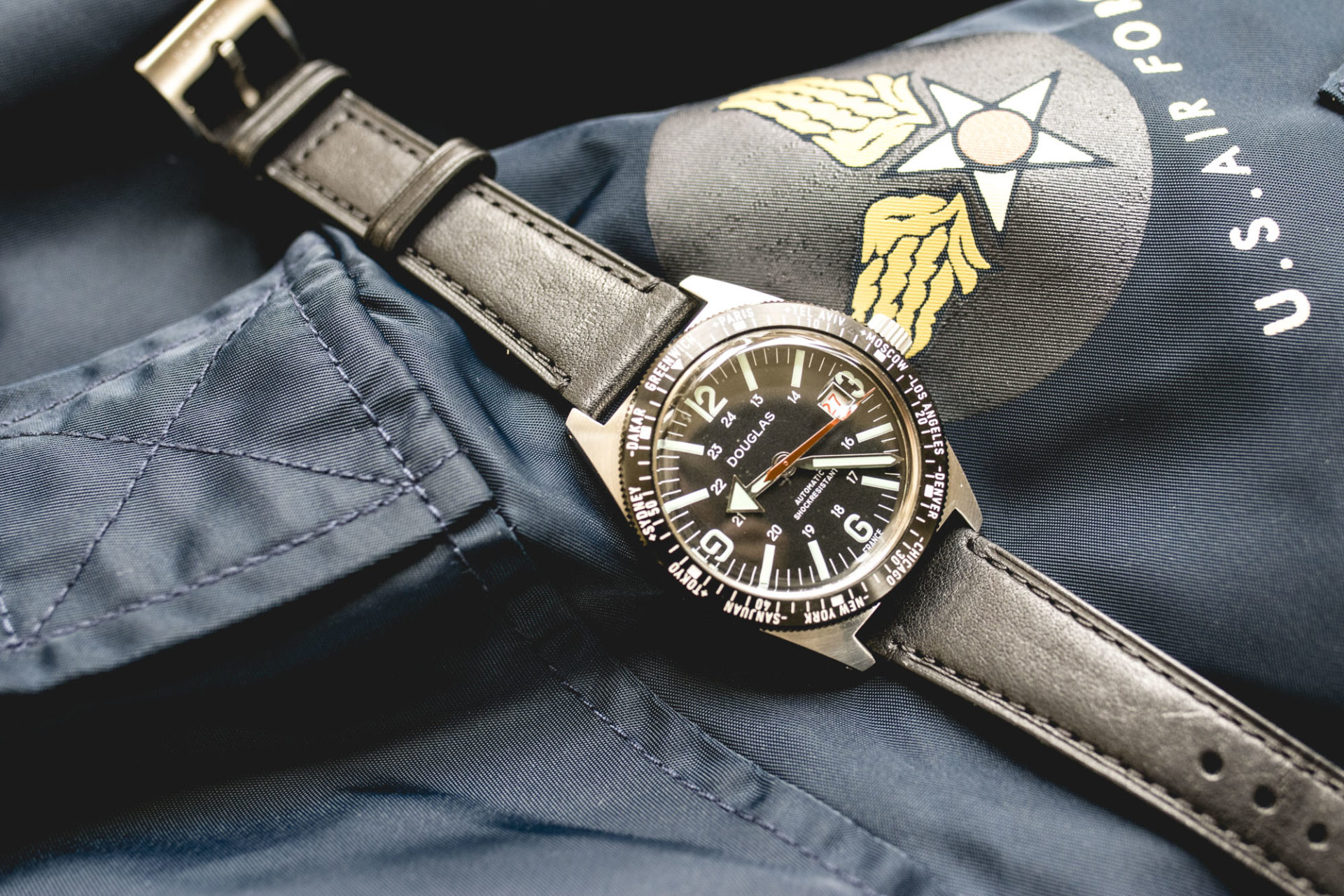 Douglas Wolbrook Skindiver Worldtimer