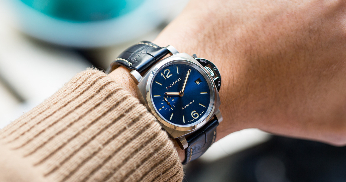 Panerai Luminor Due 38mm Titane La ragazza di titanio